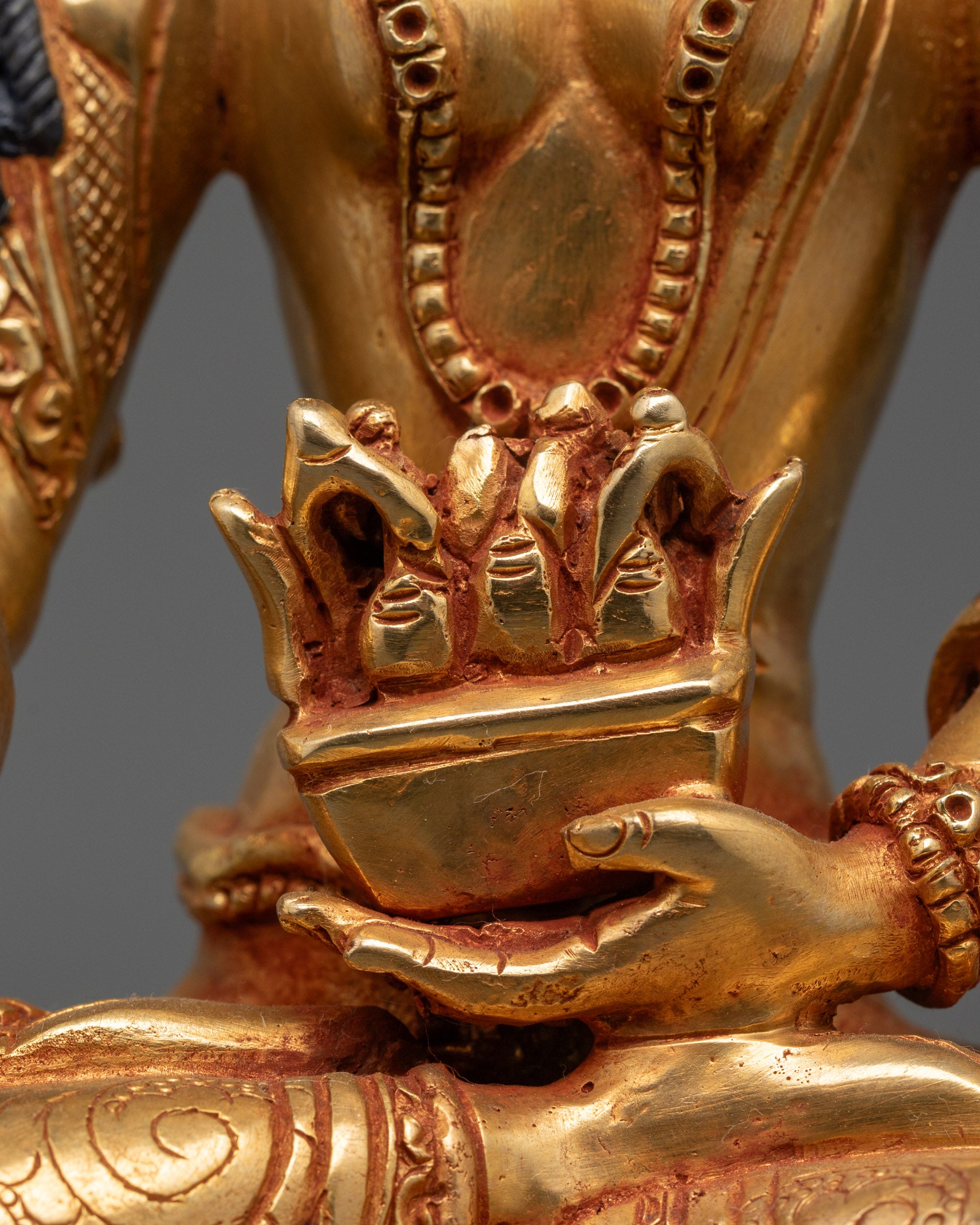 Bodhisattva Ksitigarbha Statue | Handcrafted Spiritual Decor