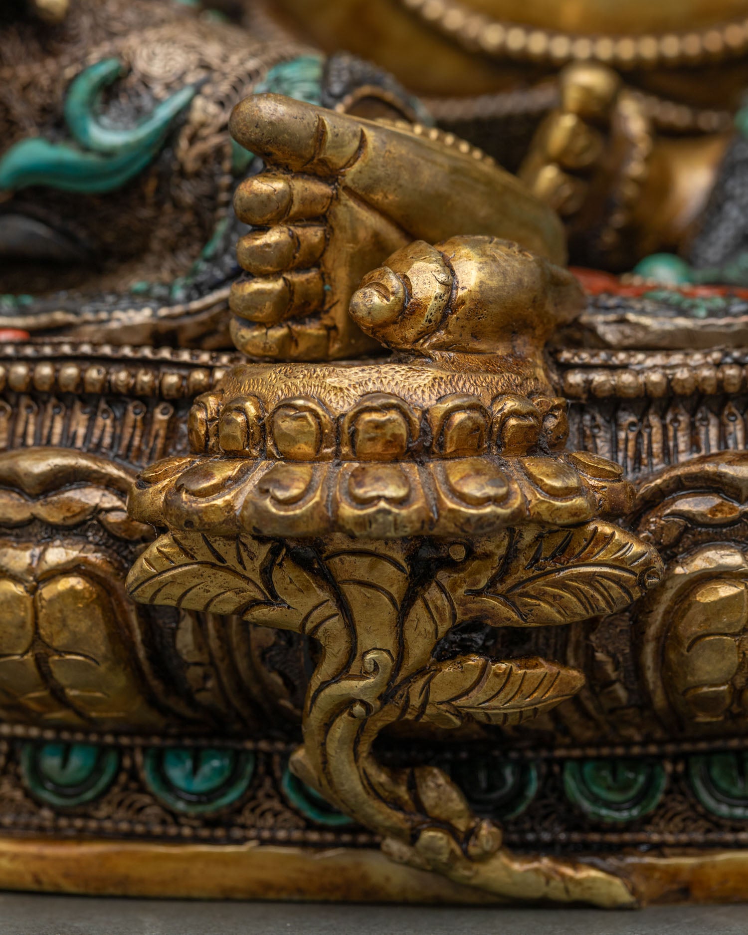 Buddhist Dzambhala Statue | Handcrafted in Nepal