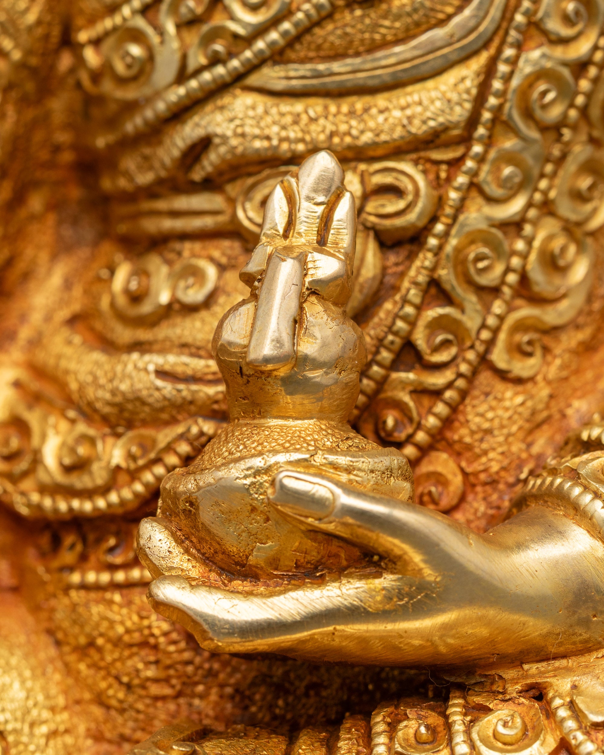 Handcrafted Guru Rinpoche Statue | Padmasambhava Buddhist Idol