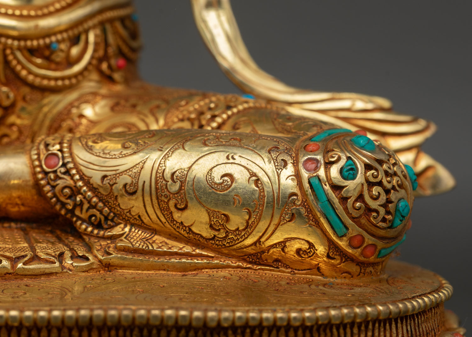 Green Tara Statue | Traditional Tibetan Buddhist Artwork