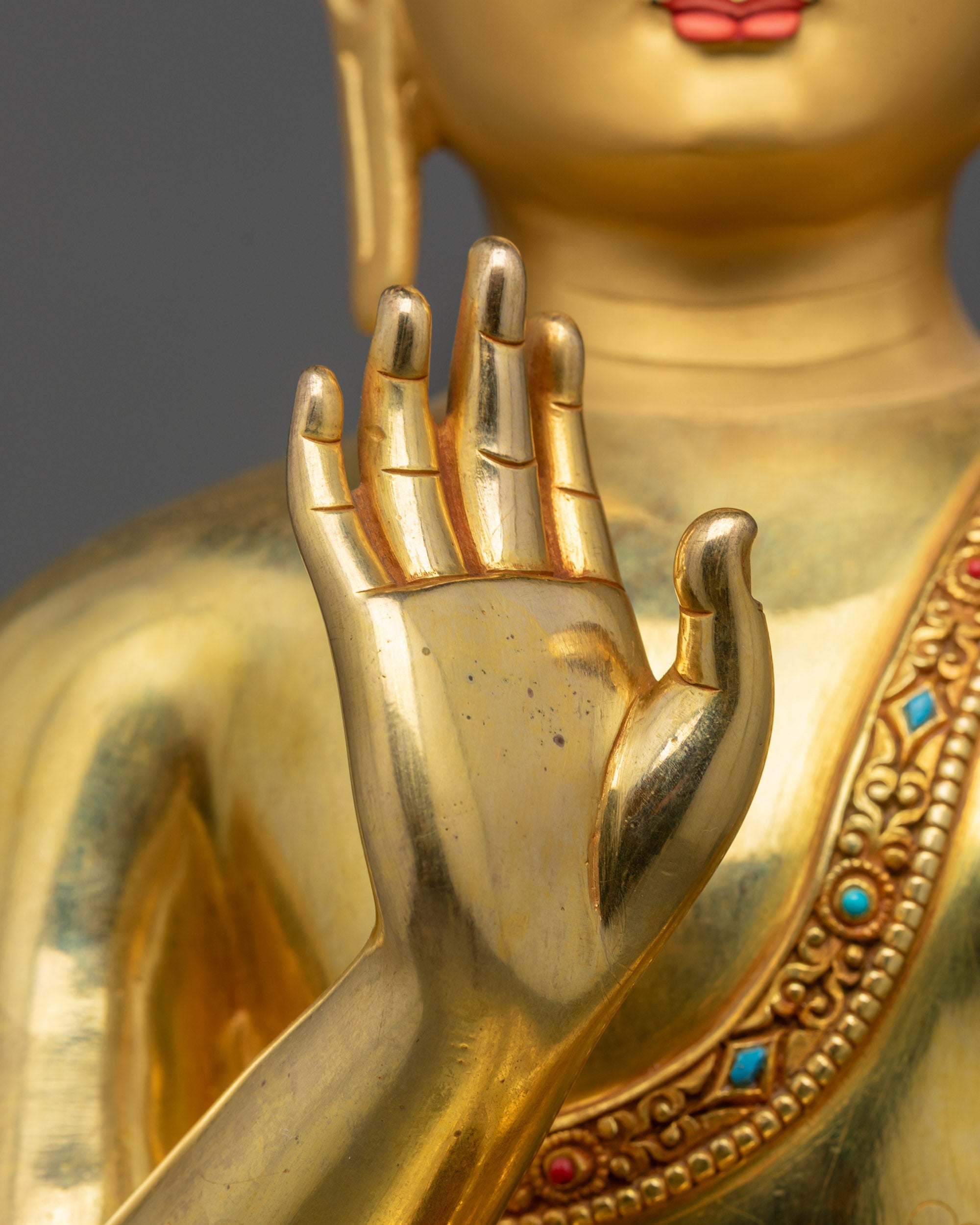Enlightened Amoghasiddhi Buddha Statue | One of the Five Wisdom Buddhas