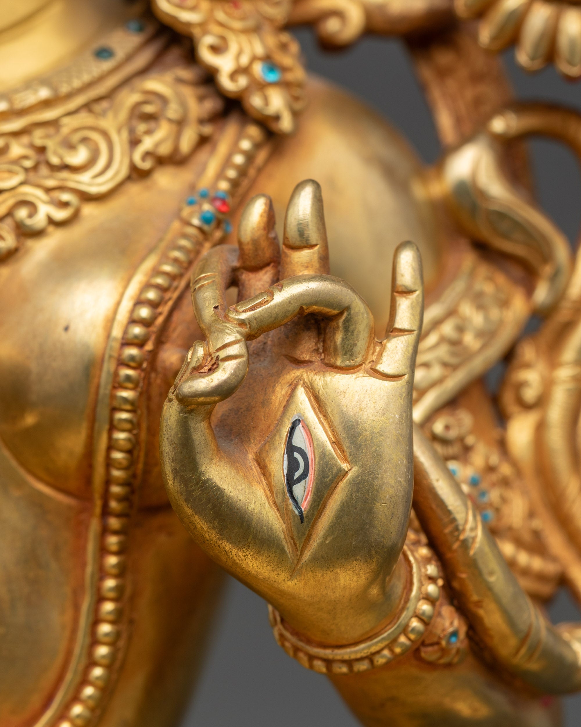 Goddess White Tara Sculpture - Symbol of Healing and Compassion