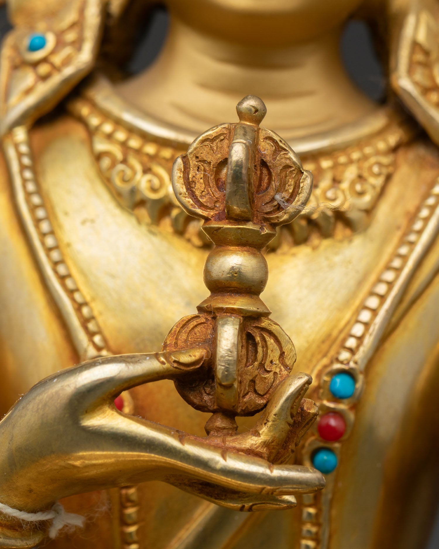 Vajrasattva Statue | Buddhist Meditation Sculpture from Nepal