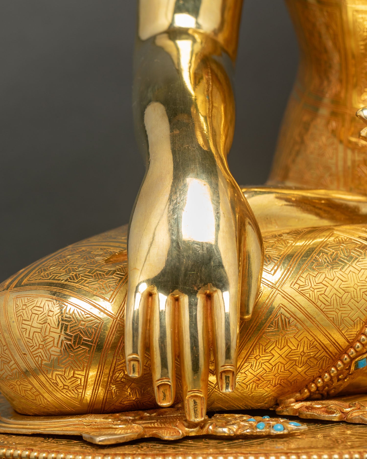 Life-Size Shakyamuni Buddha Statue | Handmade in Nepal