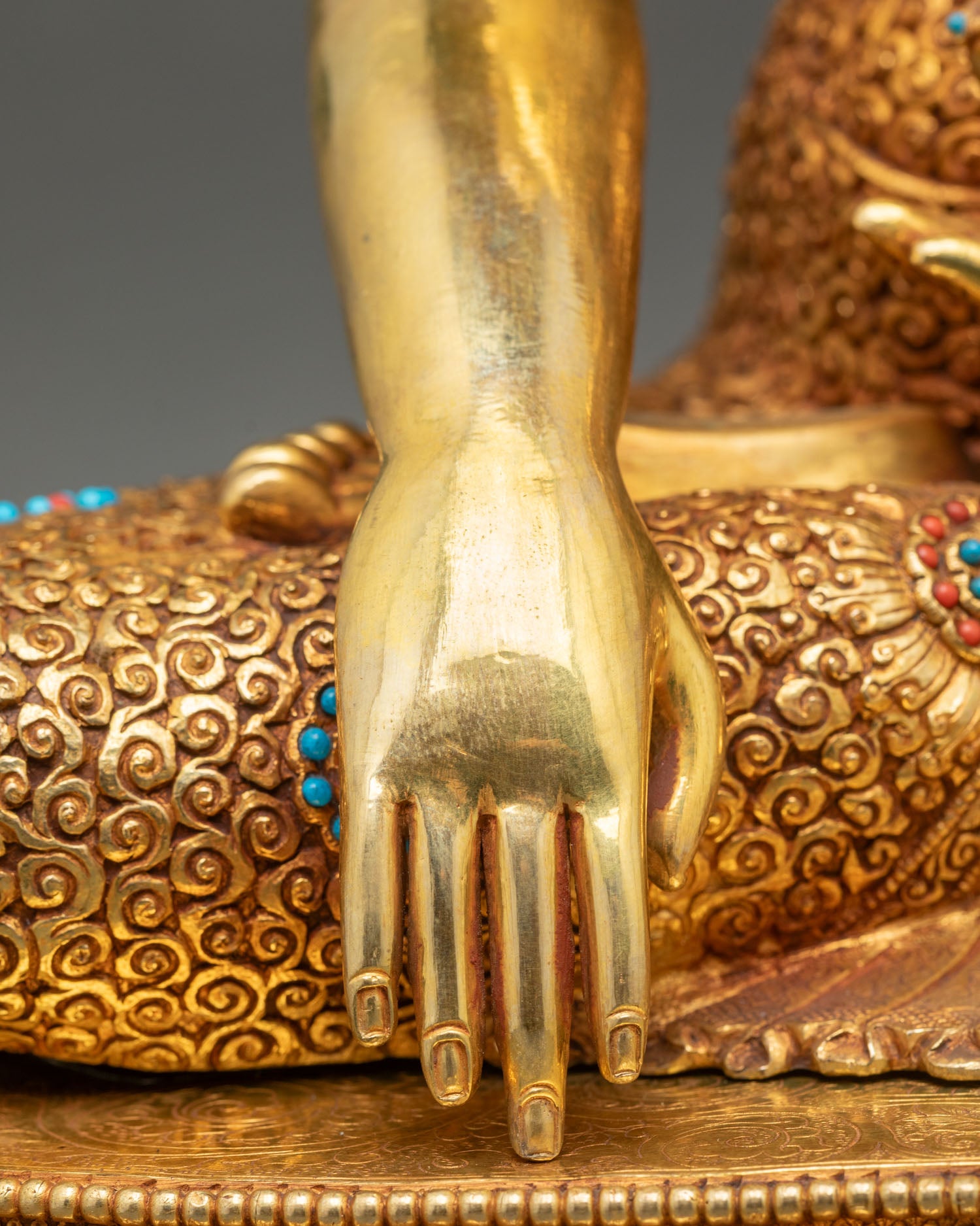 Large Shakyamuni Buddha Statue | Tibetan Buddhist Art