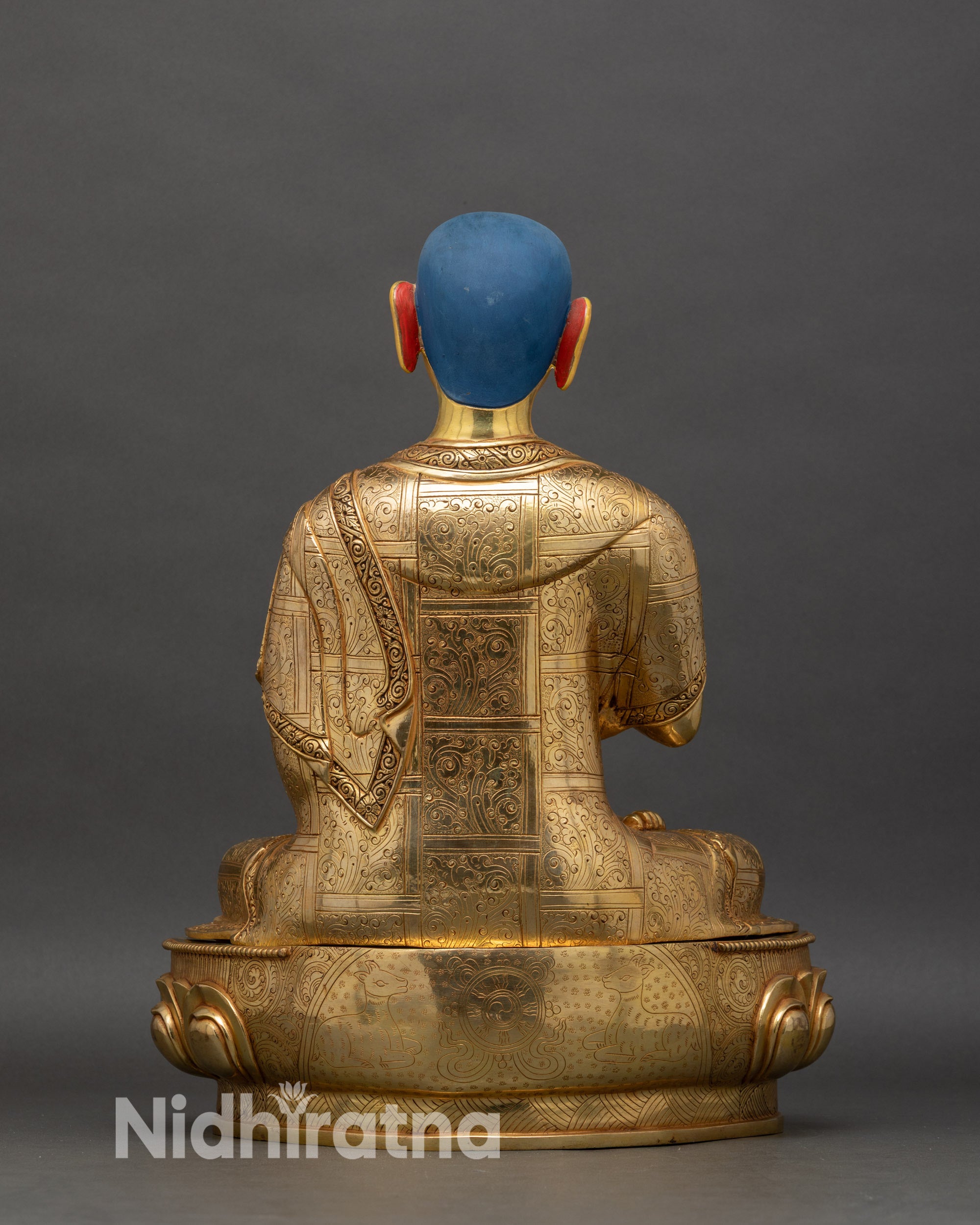 Buddhist Tsongkhapa Set | Handcrafted Trio Set of Buddhist Masters