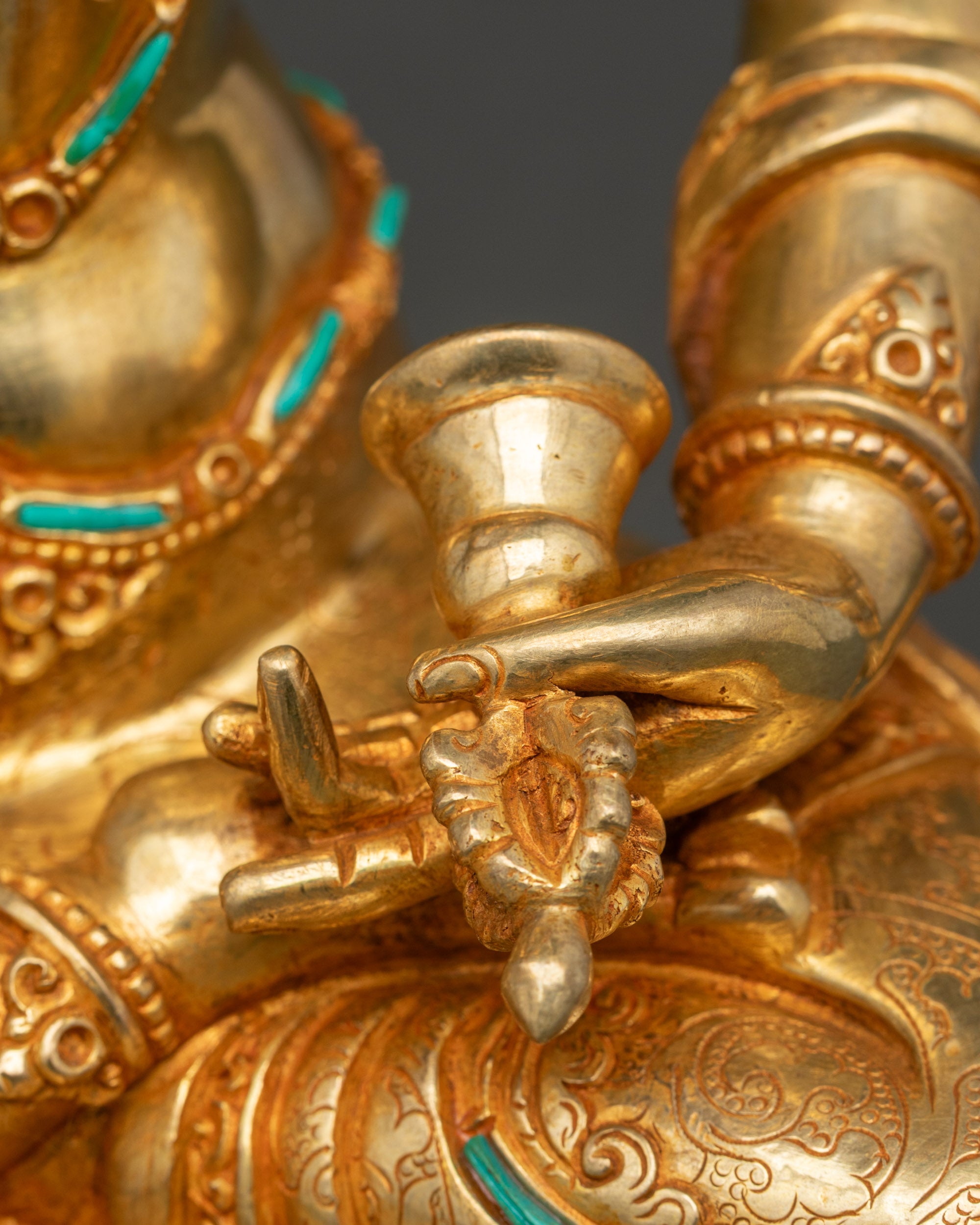 Nepalese Deity Vajrasattva Statue for Spiritual Purification