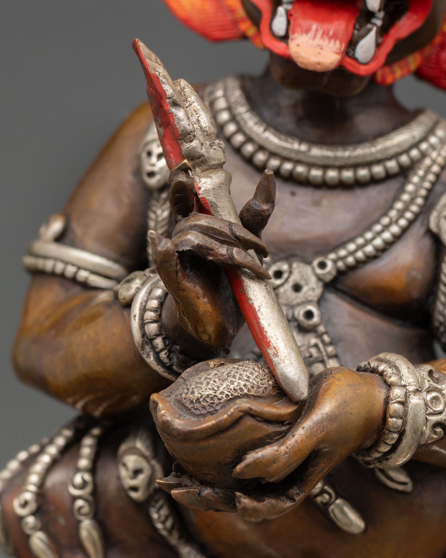 Wrathful Yamantaka Statue | Buddhist Protector Deity