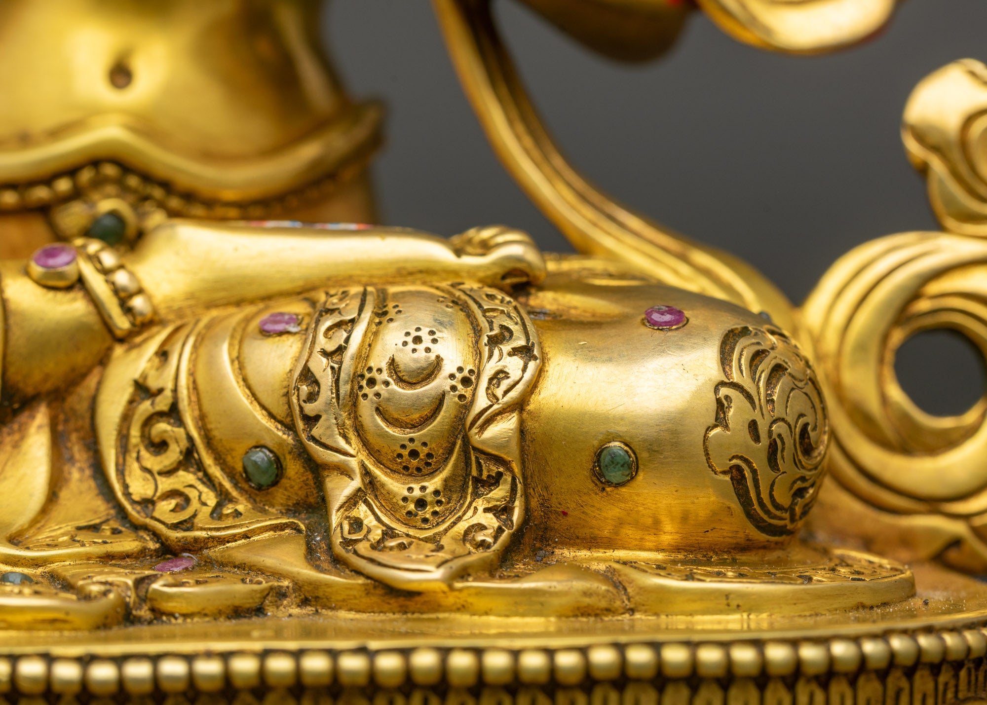 Seven Eyed White Tara Statue for Longevity & Spiritual Protection