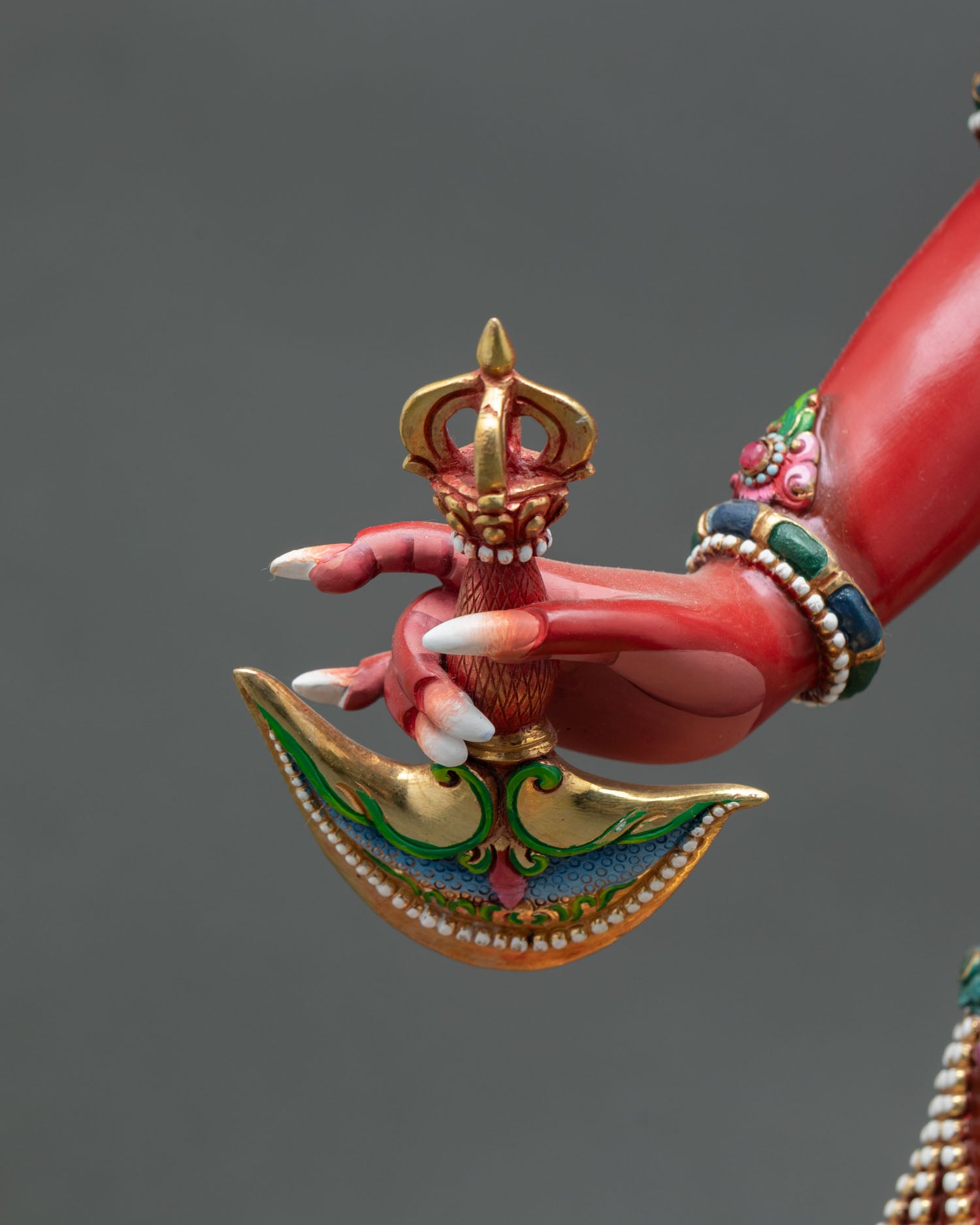 Wrathful Vajrayogini Buddhist Statue | Fierce Goddess of Wisdom