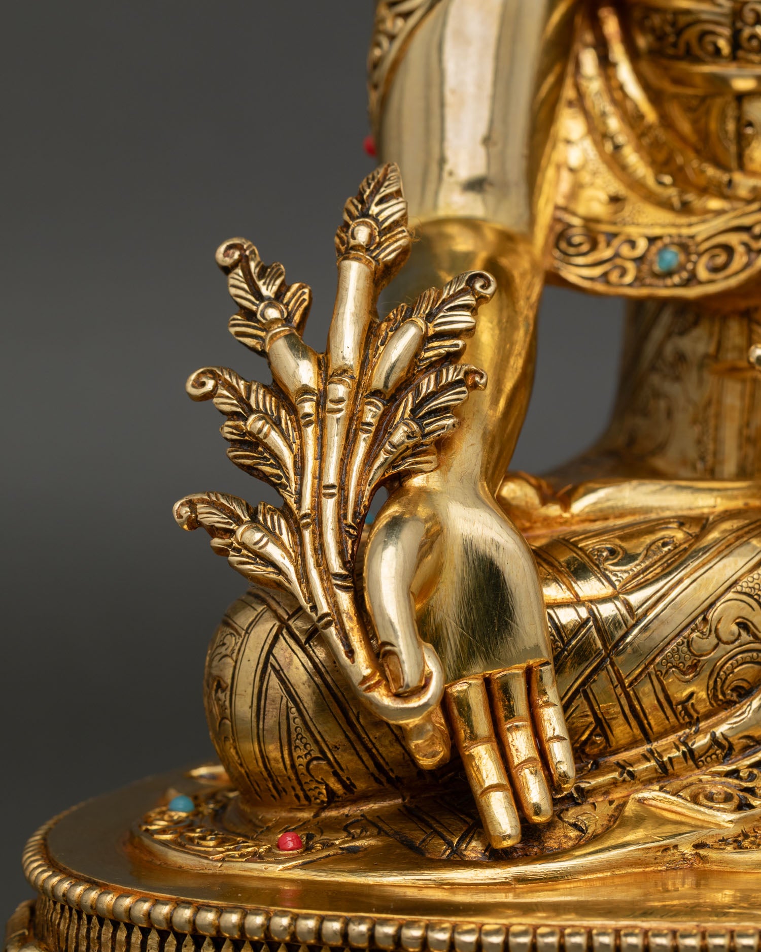 Bhaisajyaguru (Medicine Buddha) Statue | Handmade in Nepal