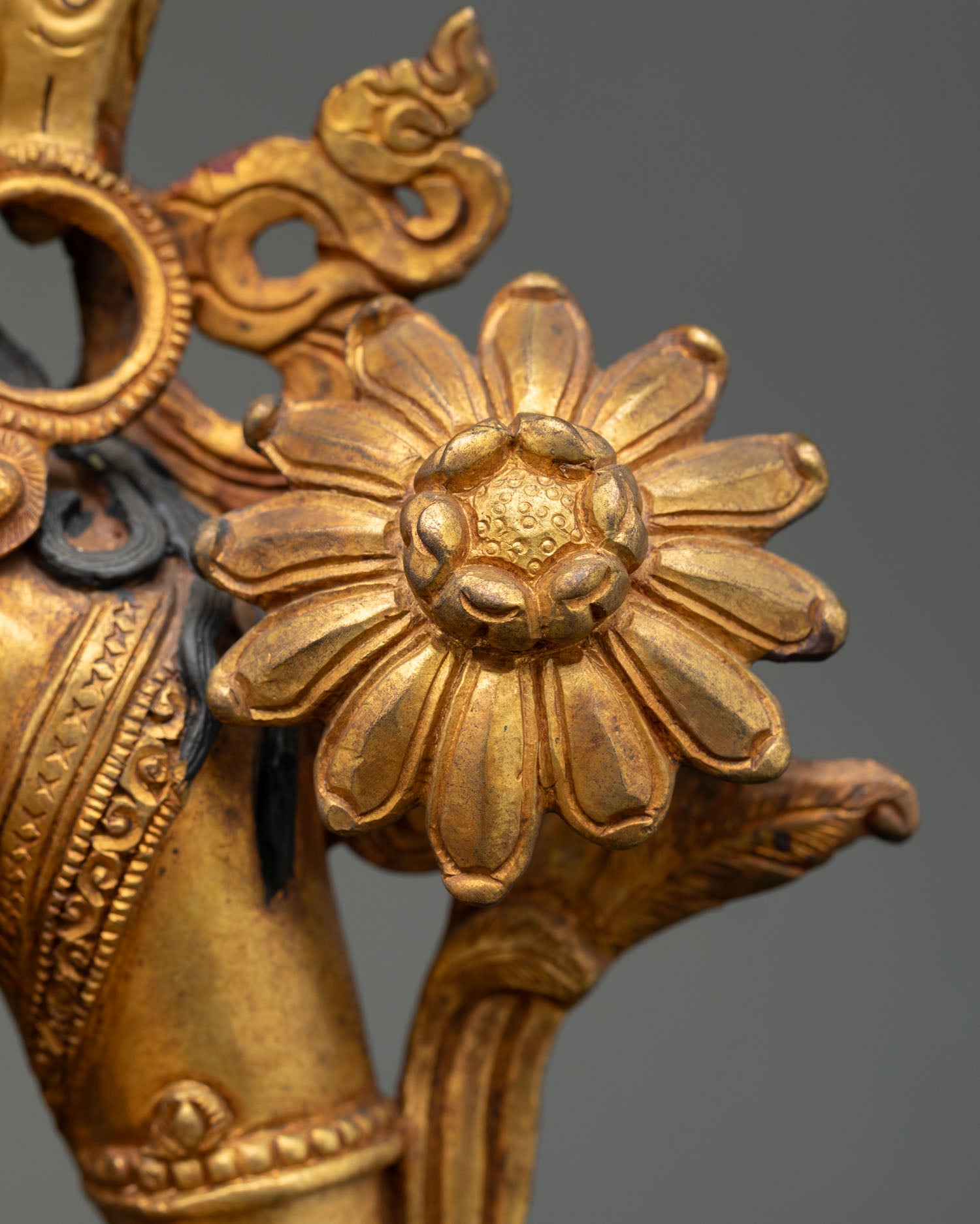 Standing White Tara Statue | Traditional Lost Wax Casting Art