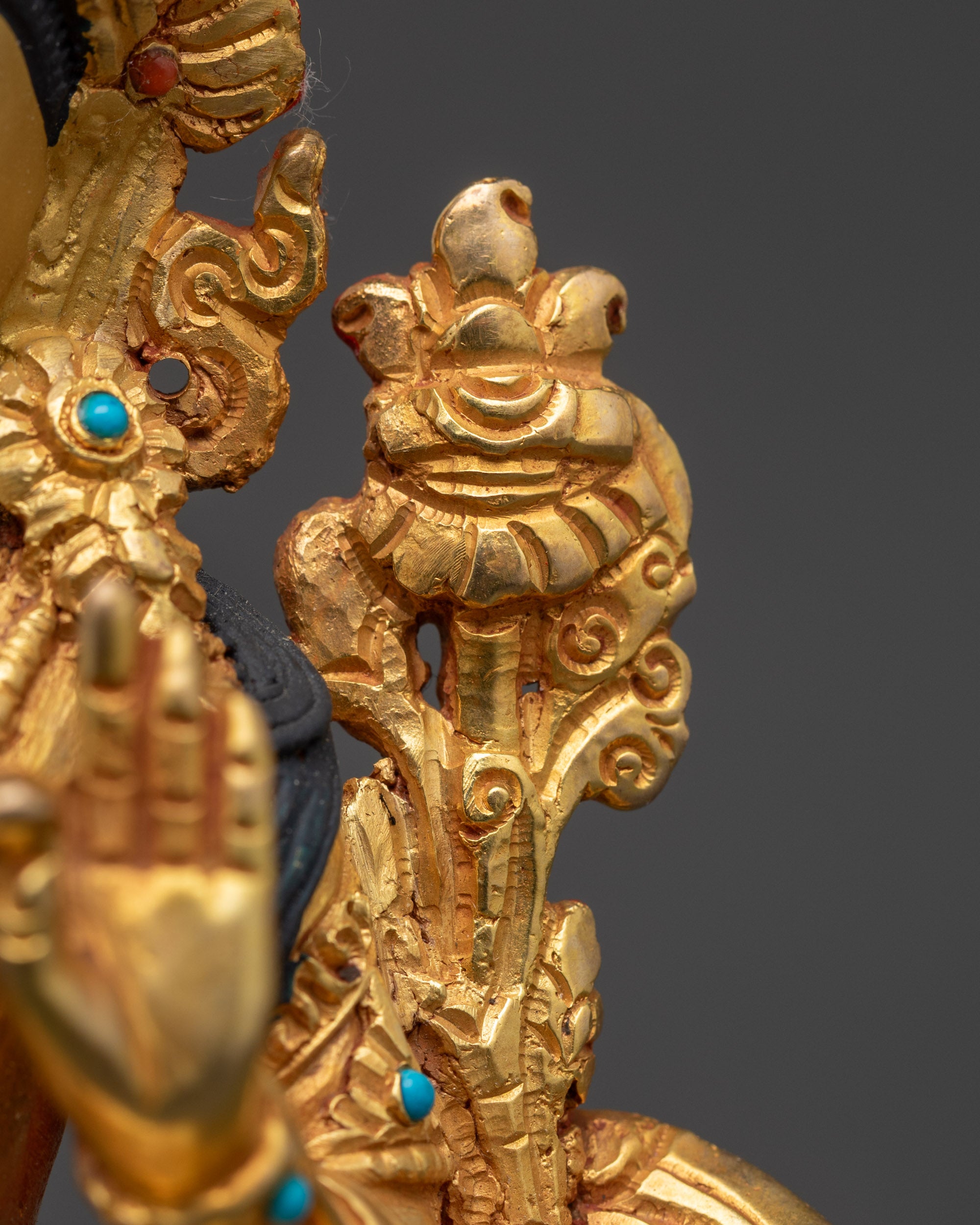 Bodhisattva Manjushri Statue | Sacred Wisdom Sculpture for Meditation