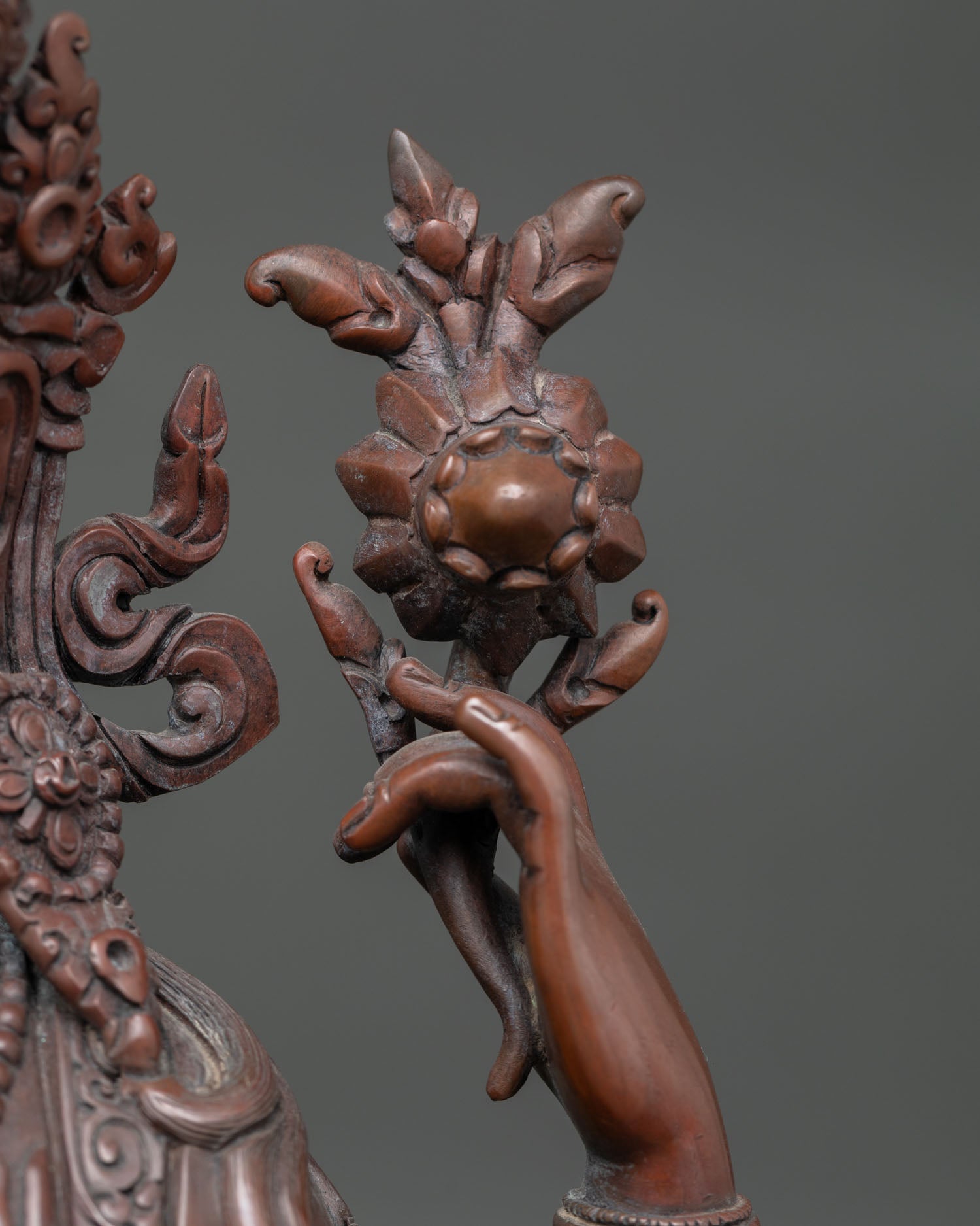 Four-Armed Chenrezig Statue | Tibetan Buddhist Art of Compassion