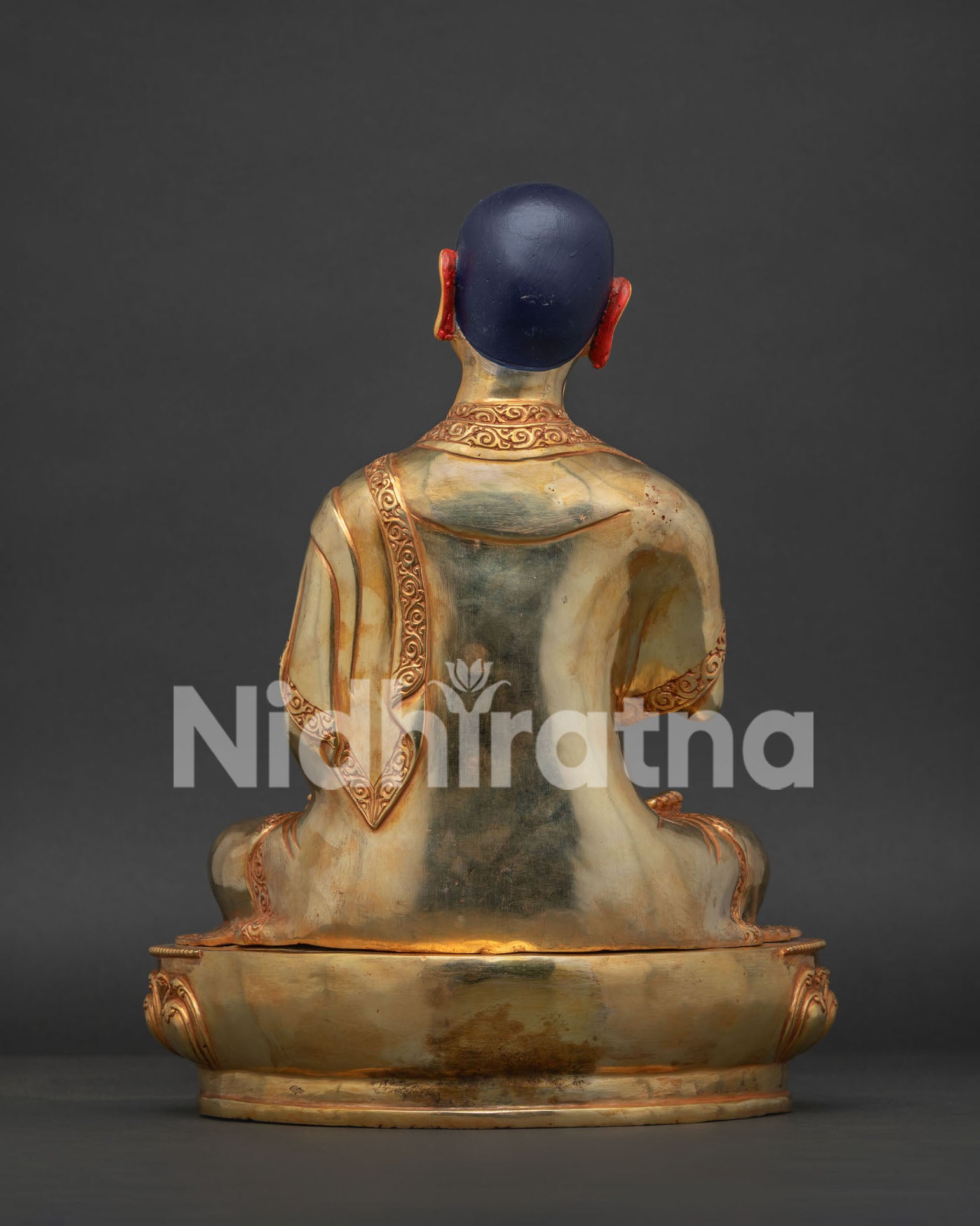 Je Tsongkhapa Set Statue | Founder of the Gelug Buddhist Tradition