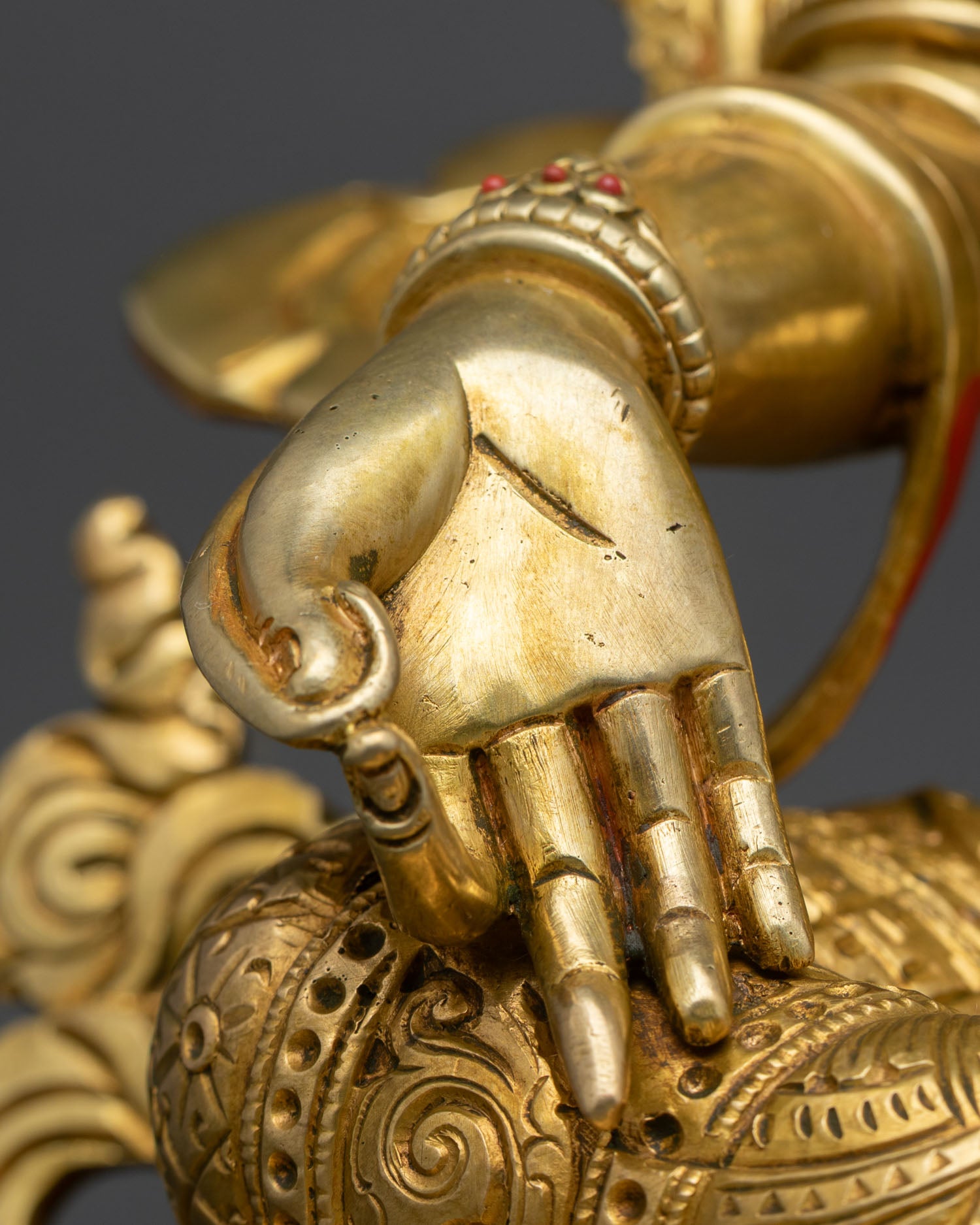 High-End Green Tara Statue | Traditional Nepalese Craftsmanship