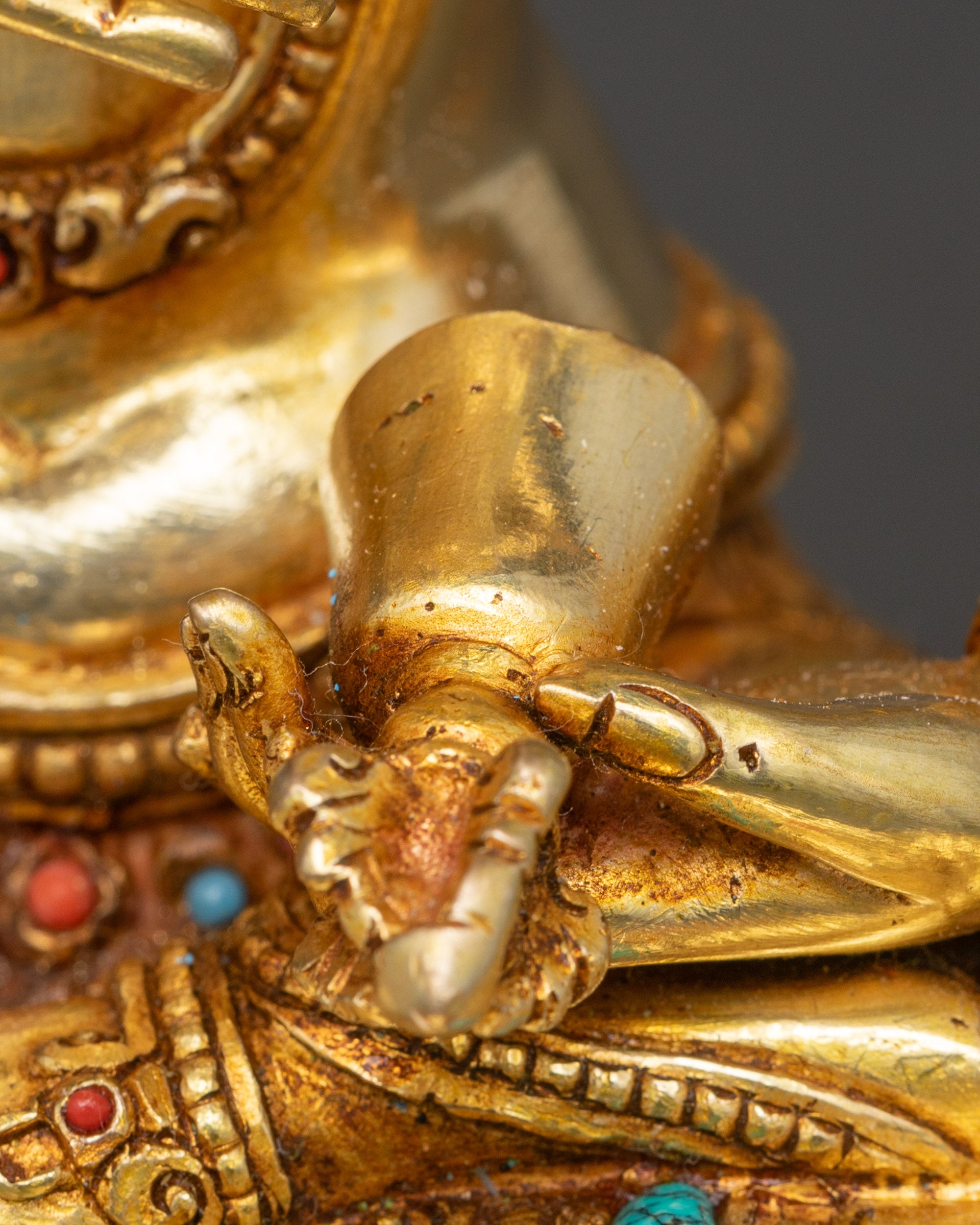 Vajrasattva Buddhist Figurine | Authentic Handmade Artwork
