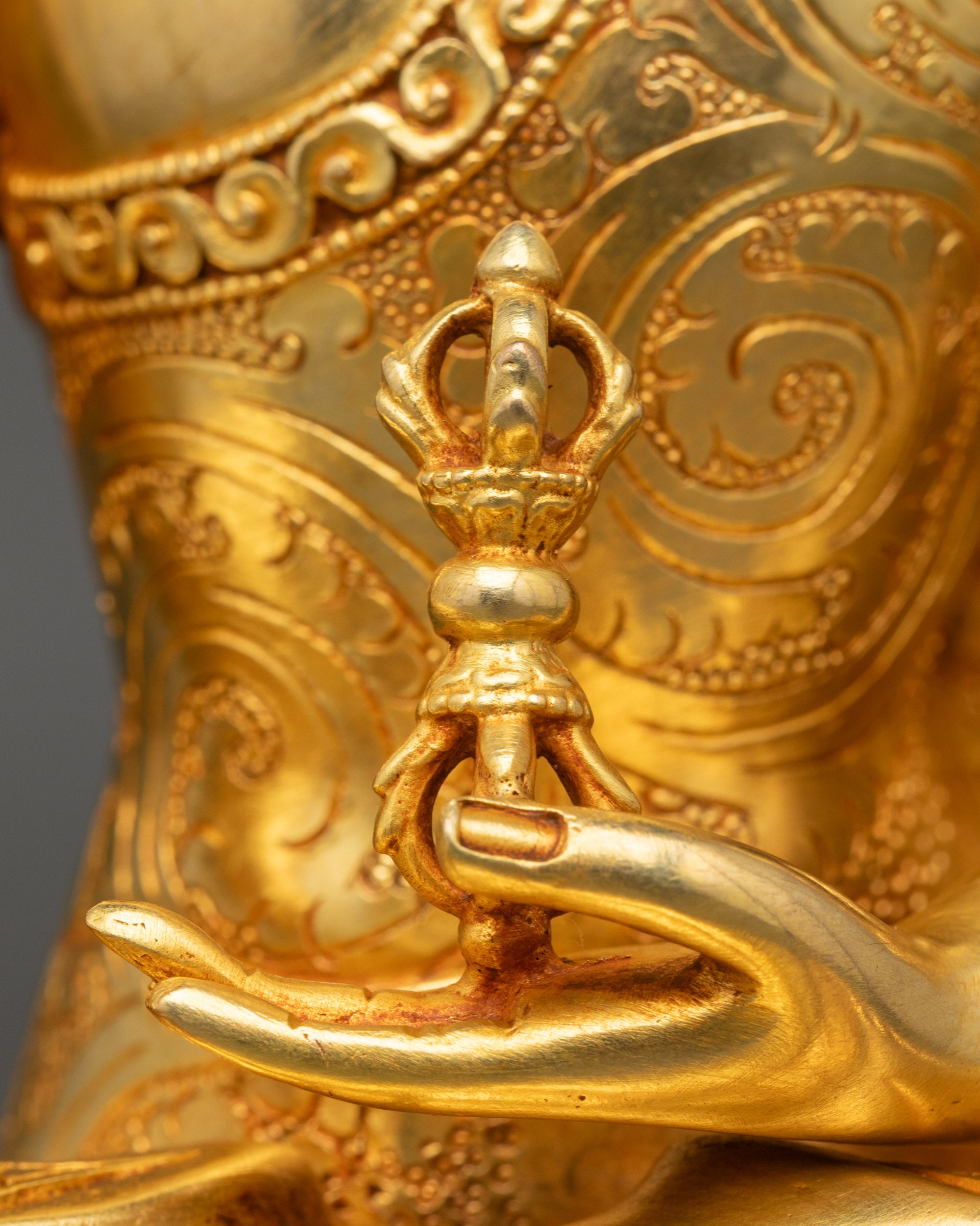 Handcrafted Akshobhya Buddha Sculpture | Authentic Buddhist Décor