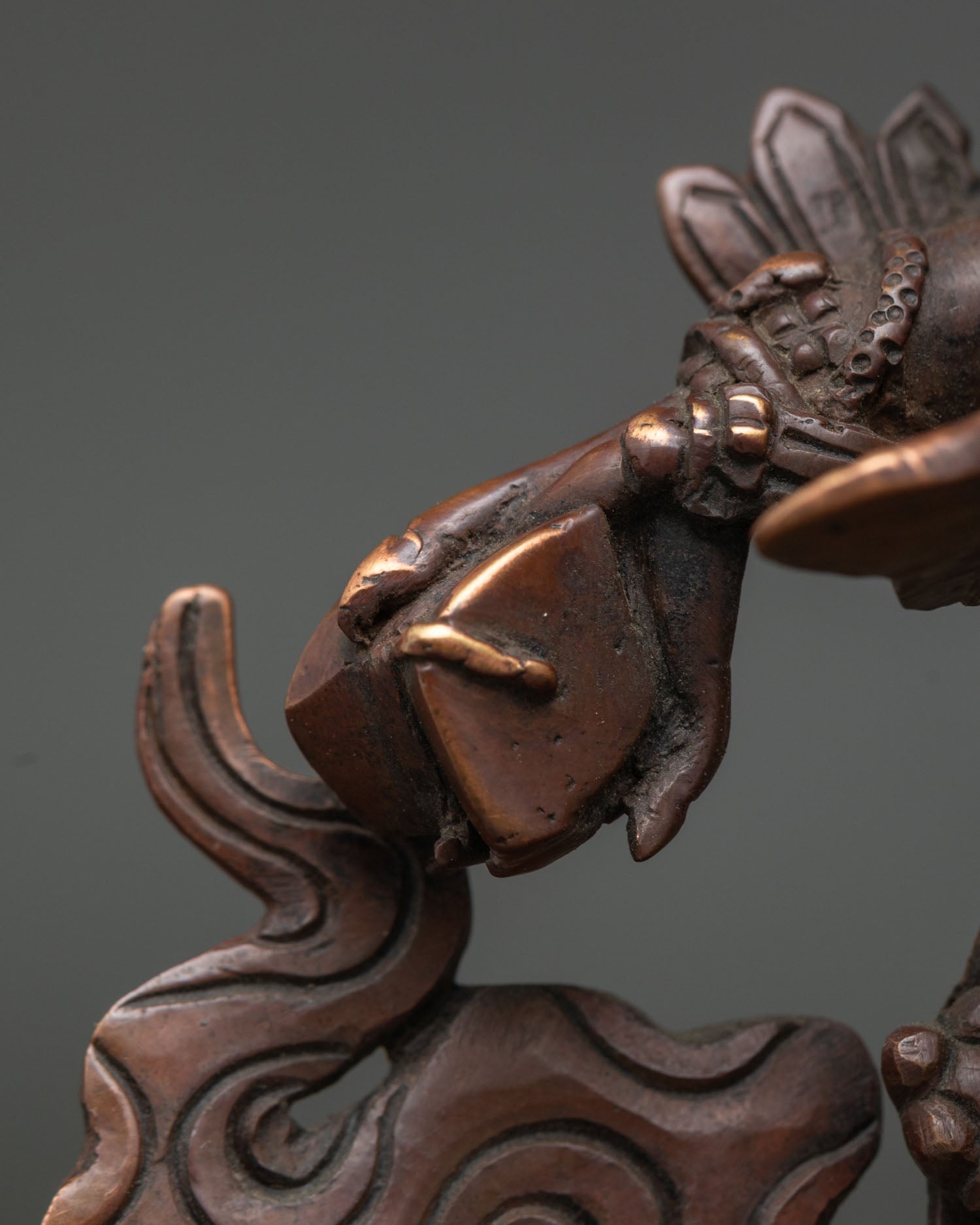 Six Armed Mahakala Statue | Tibetan Buddhist Protector Deity