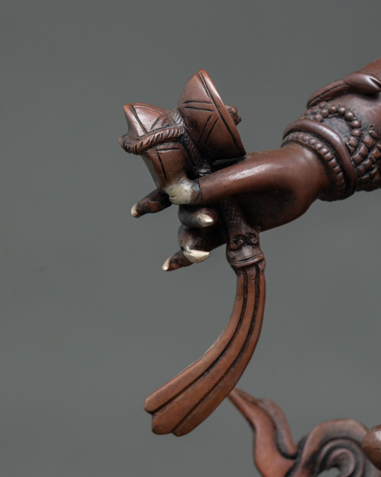 Six-Armed Mahakala Statue | Dharma Protector Deity Sculpture