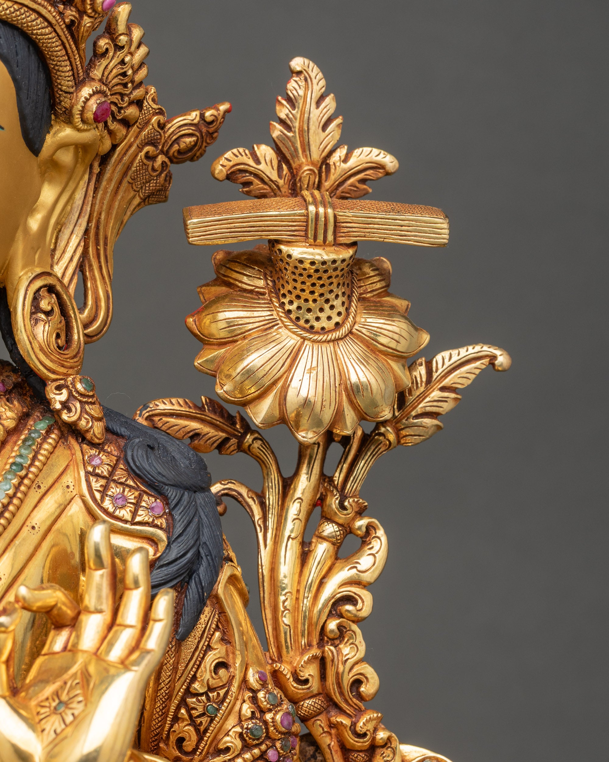 Handcrafted Manjushri Statue