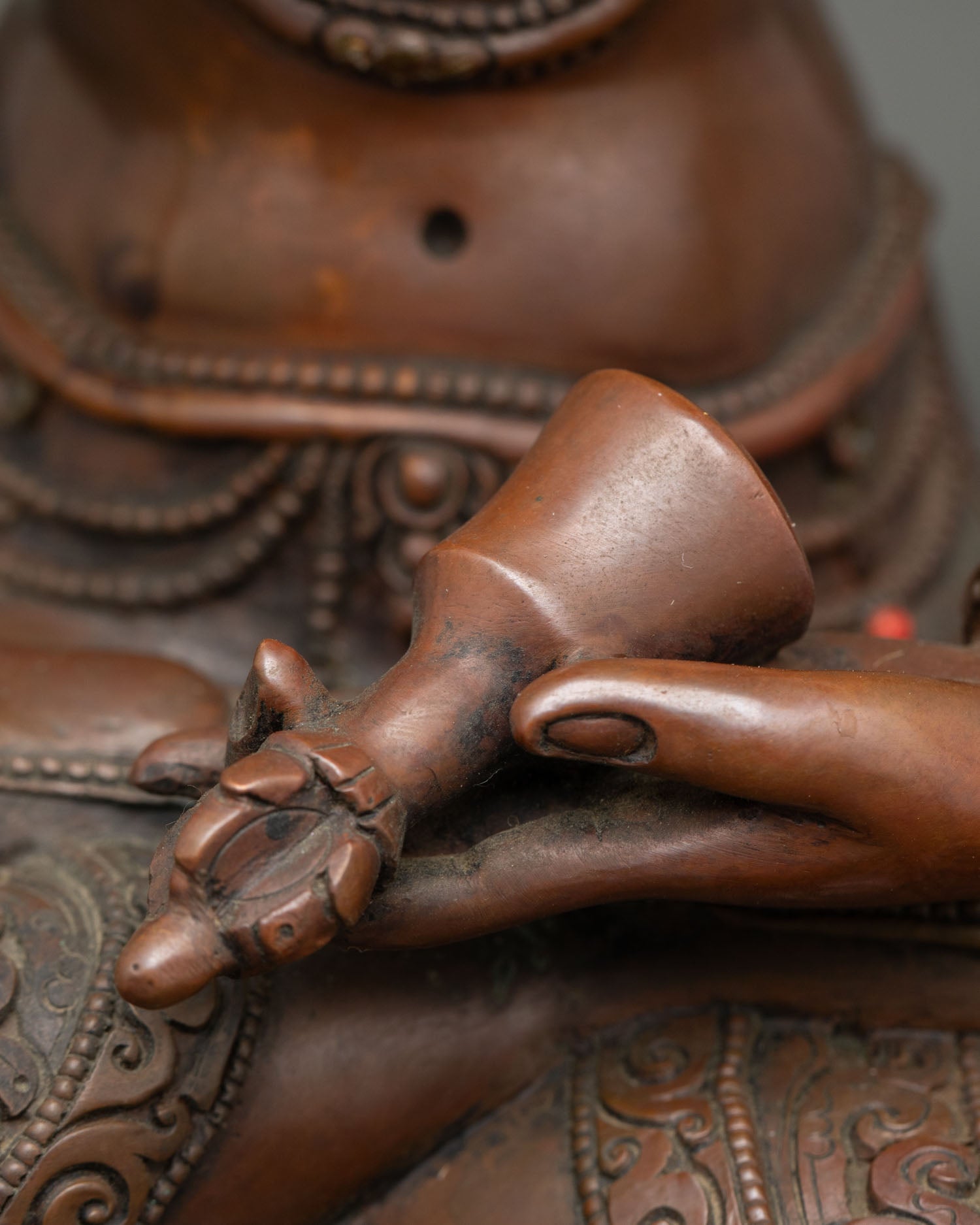 Authentic Vajrasattva Statue | Copper Buddhist Sculpture