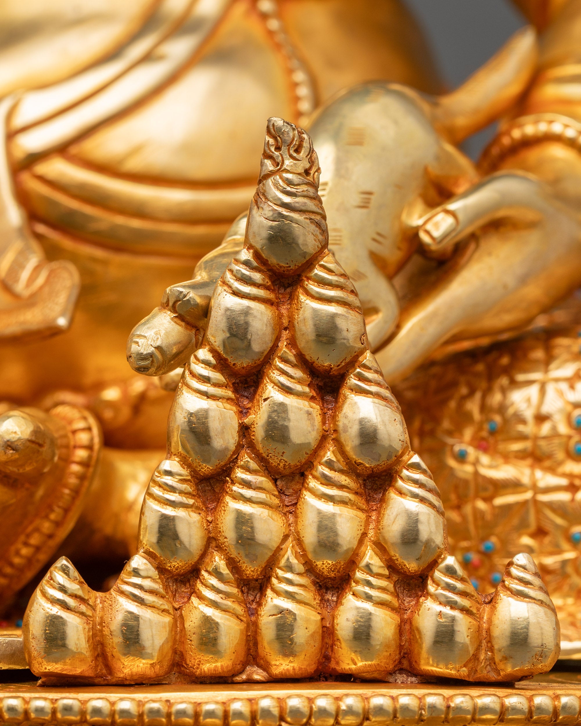 God of Wealth Dzambhala Statue | Handmade Spiritual Art