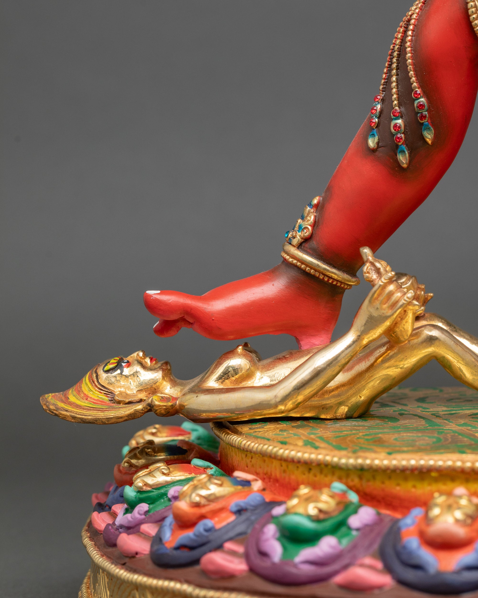 Dorje Naljorma Statue | Vibrant Tantric Buddhist Goddess Sculpture