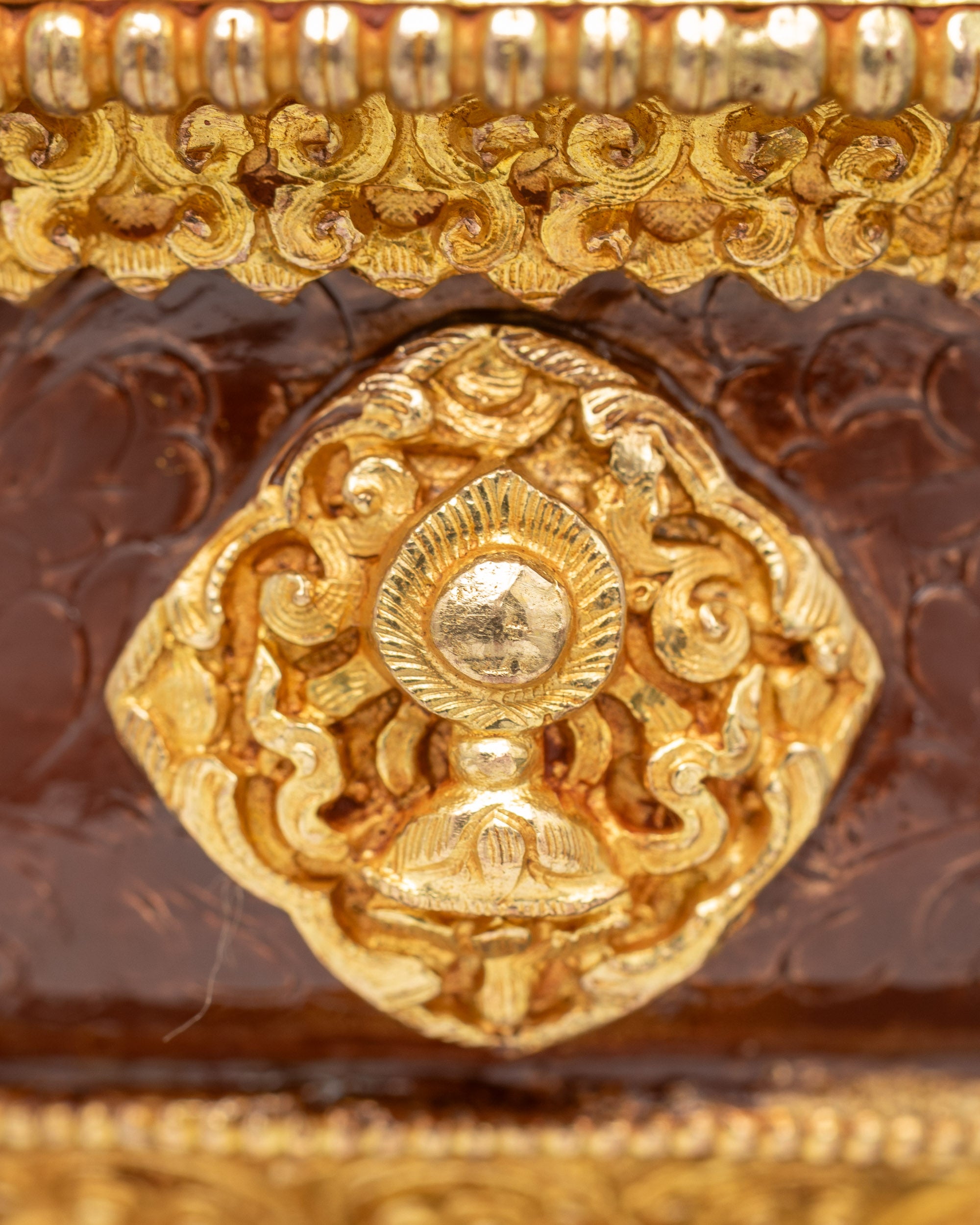 Golden Serkyem Offering | Authentic Himalayan Ritual Bowl for Meditation