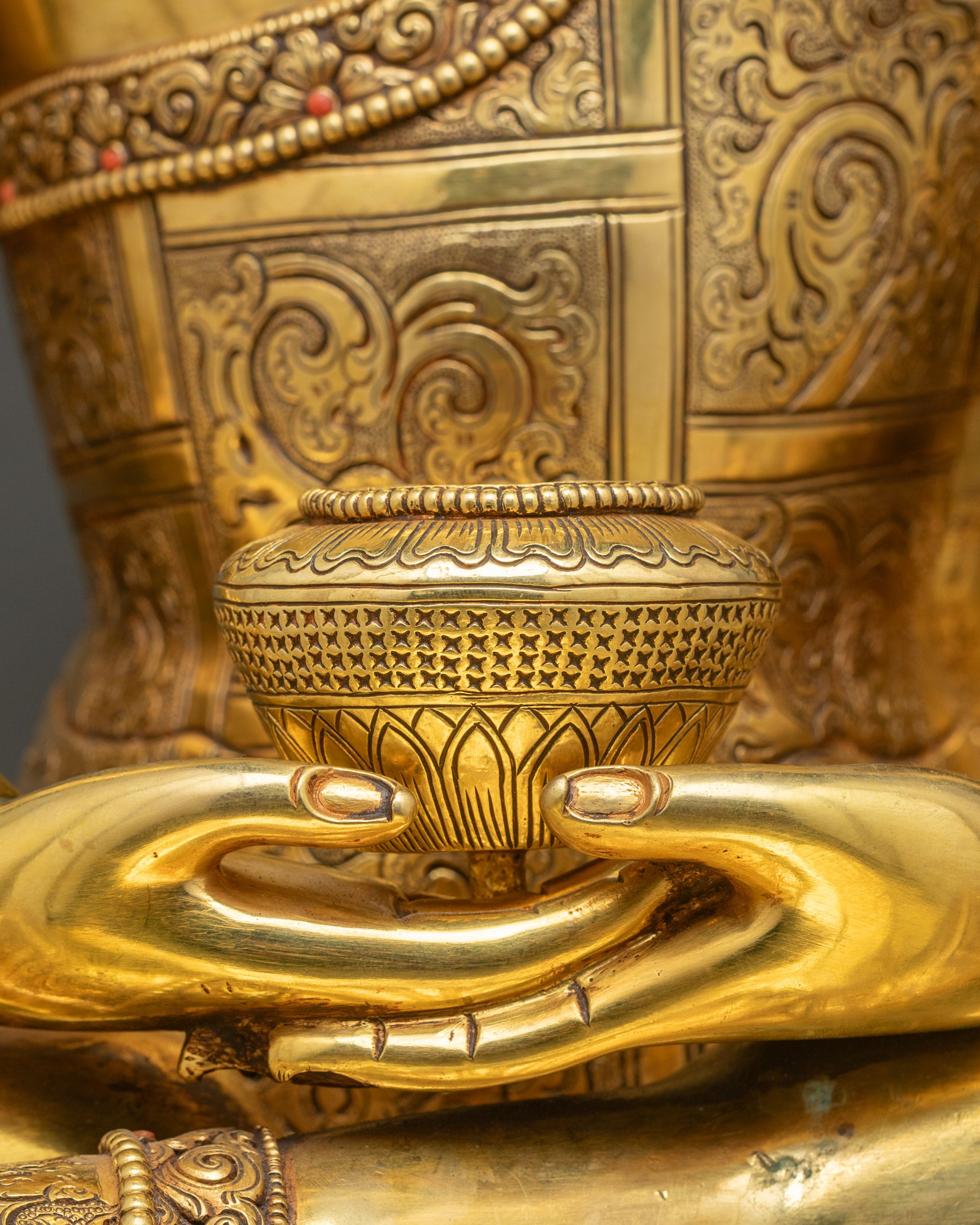 Amitabha Buddha Statue | Handmade Spiritual Icon for Compassion