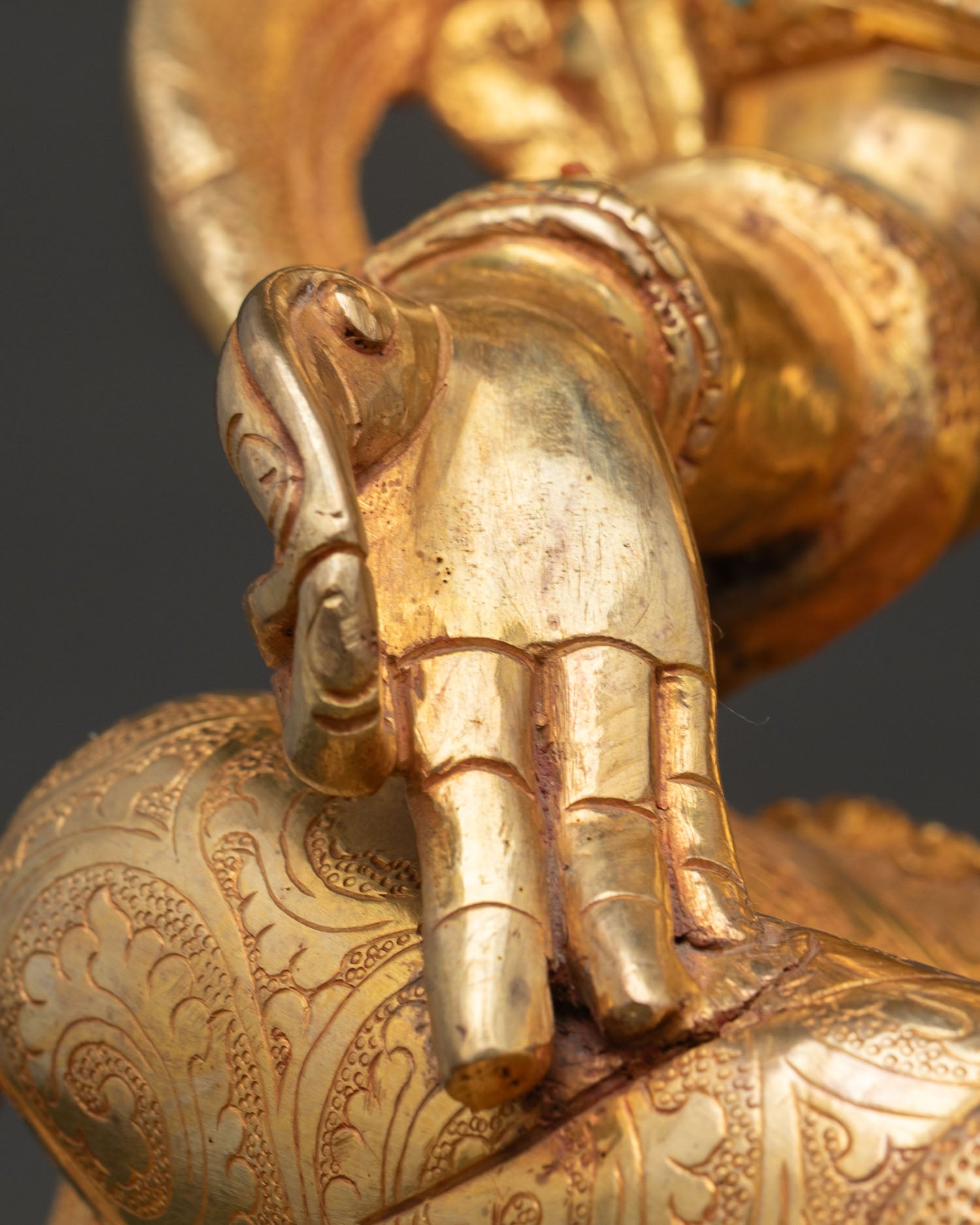 Green Tara Statue | Hand-Carved Nepalese Artwork
