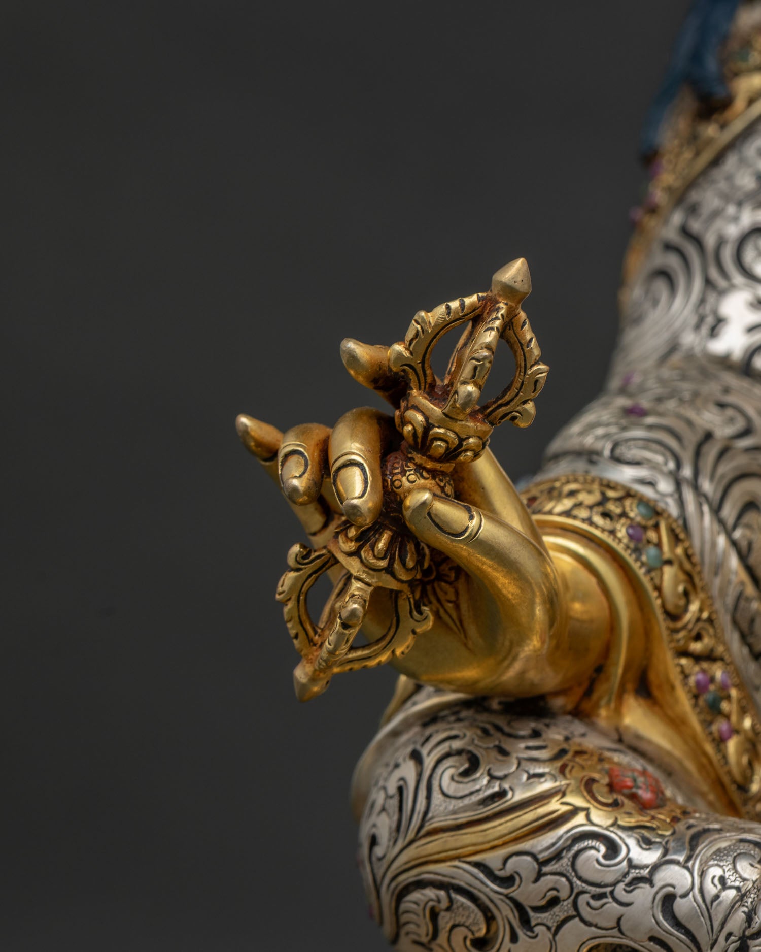 Guru Rinpoche Statue Handcrafted in Nepal | The Second Buddha of Tibet