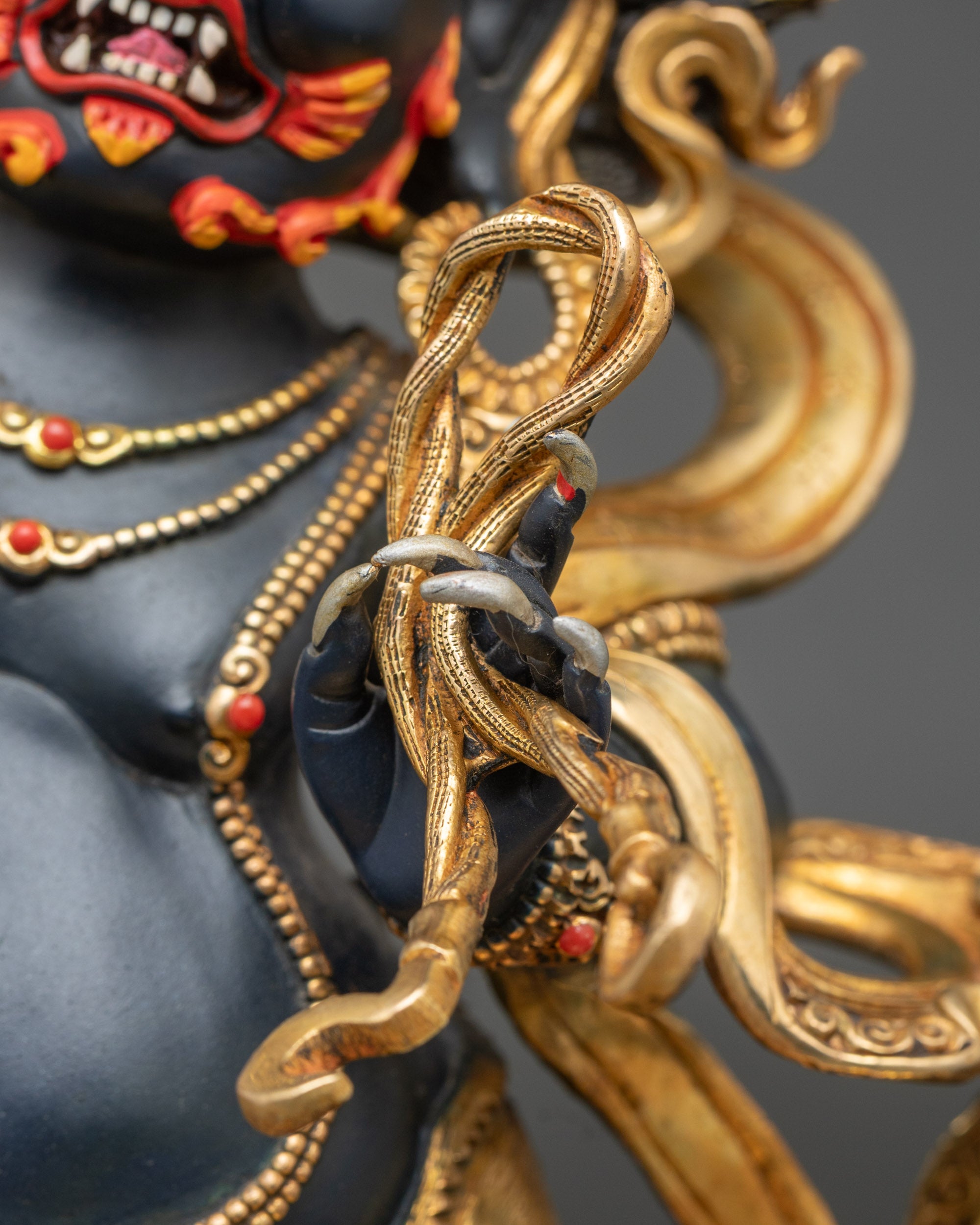 Wrathful Achala Meditation Statue | Handcrafted Buddhist Sculpture