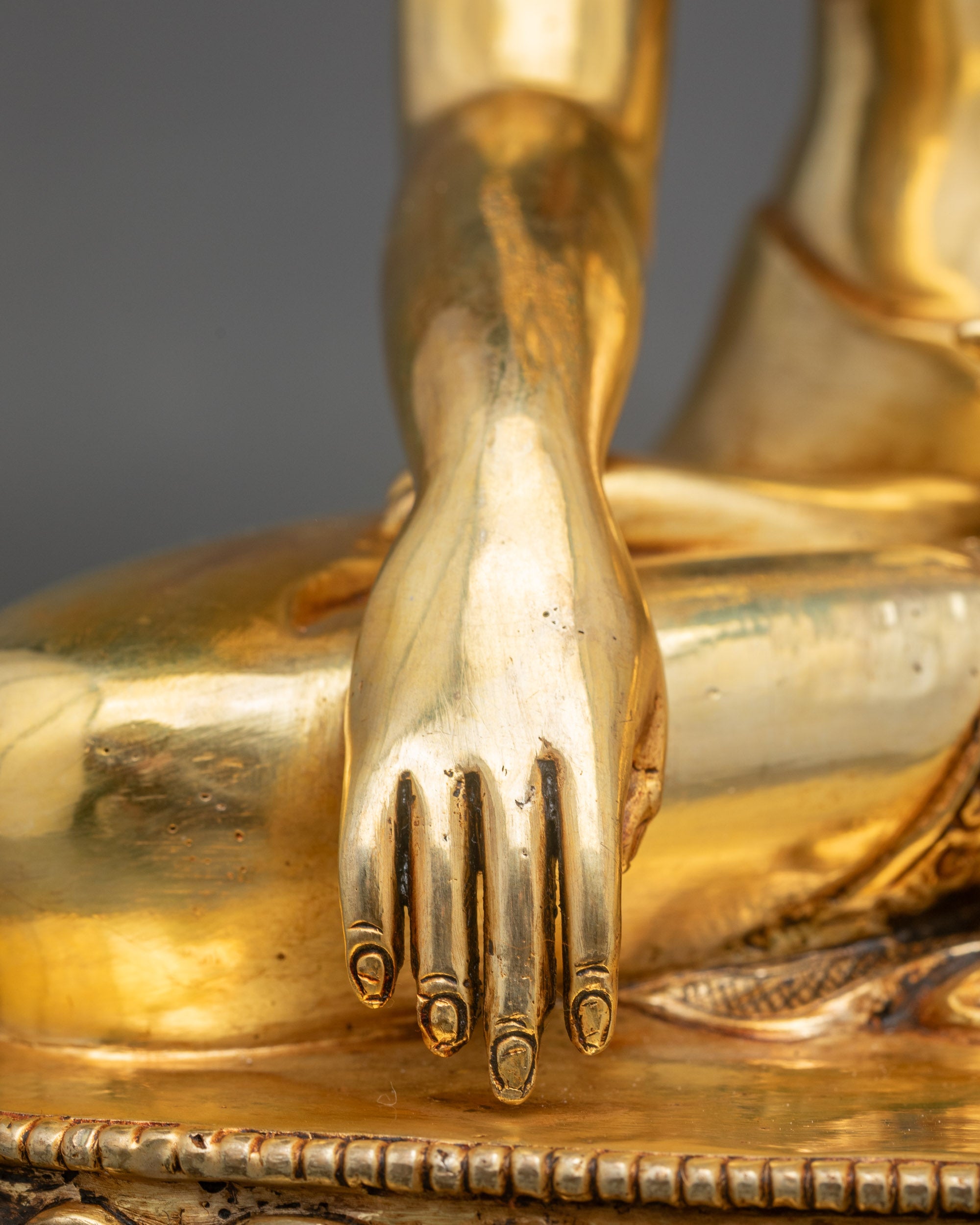 Handmade Jowo Rinpoche Statue from Nepal | Spiritual Decor & Altar