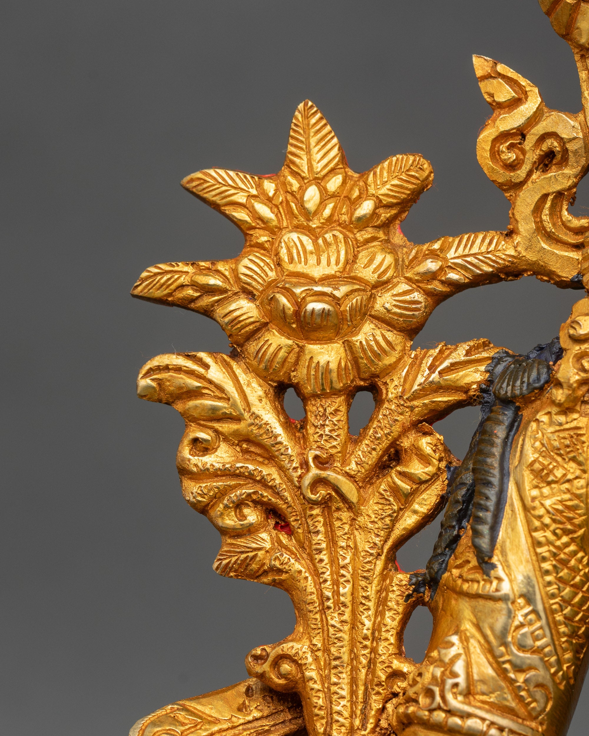 White Tara Copper Sculpture | Handcrafted Nepalese Buddhist Figurine