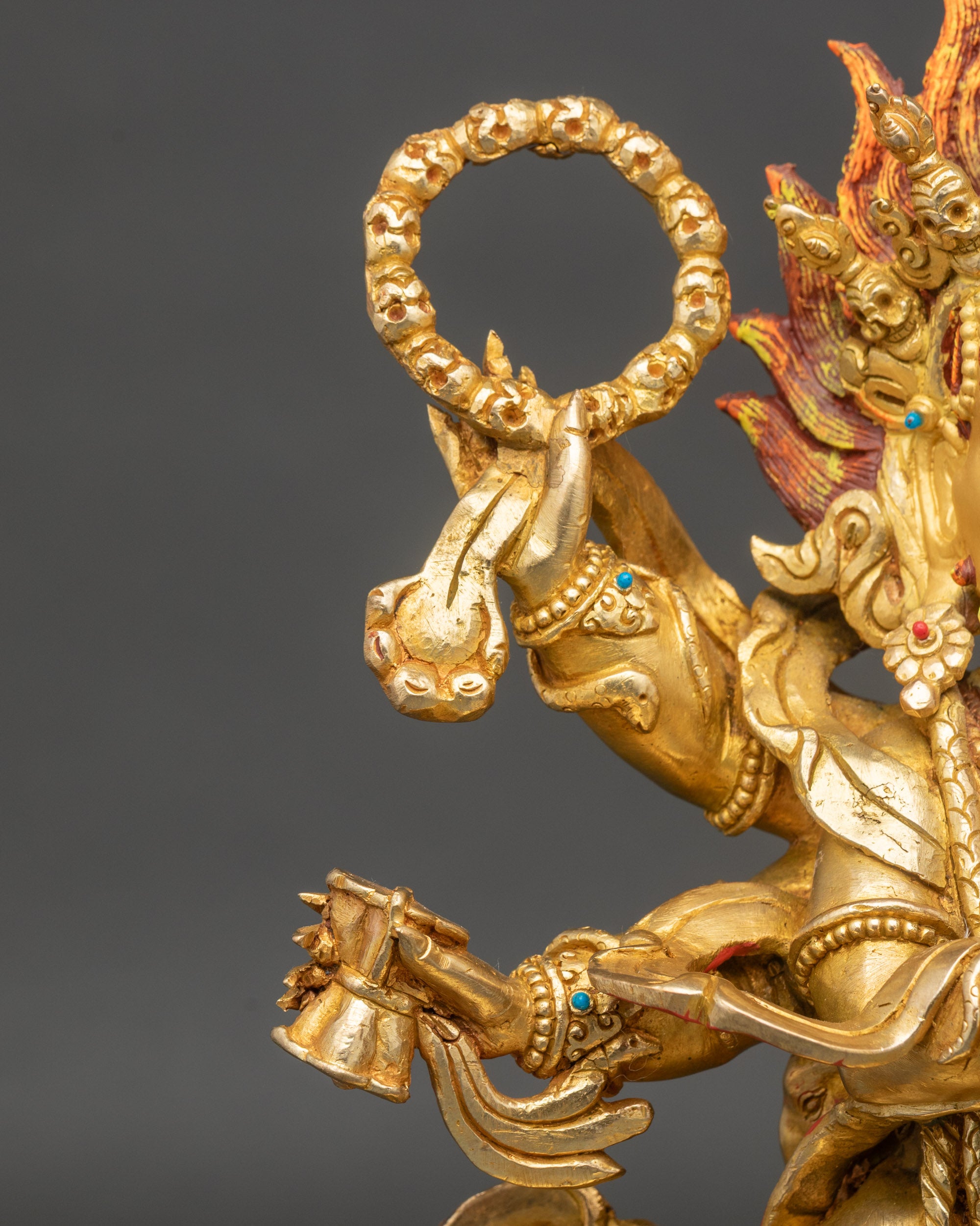 Six-armed Mahakala Statue | Dharma Protector of Tibetan Buddhism