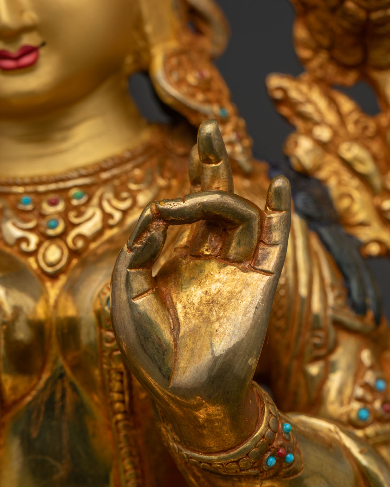 Green Tara Statue | Buddhist Goddess of Compassion