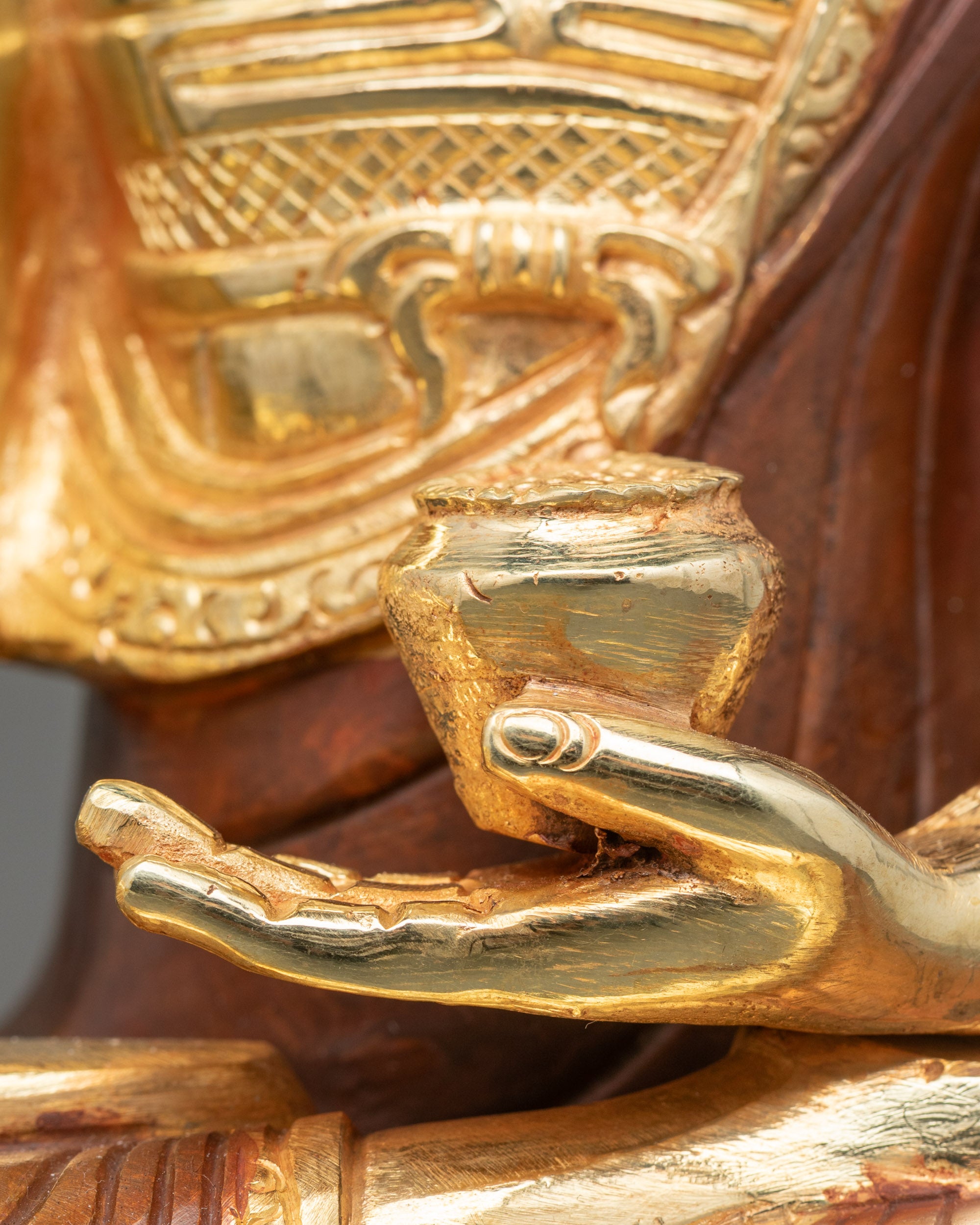 Nepalese Shakyamuni Buddha Statue | A Sacred Meditation Companion