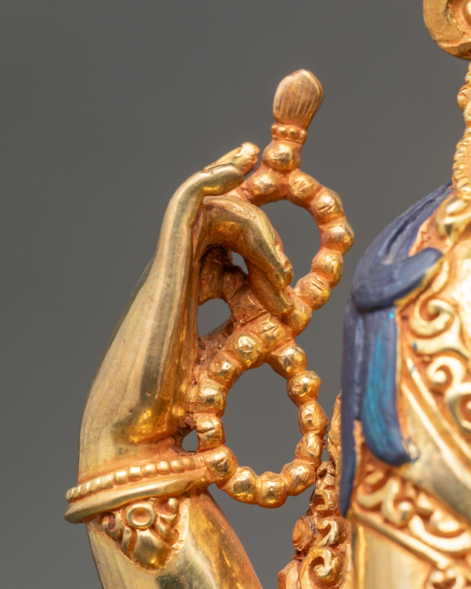 Chenrezig Avalokiteshvara Statue - Tibetan 4 Arm Compassion Buddha