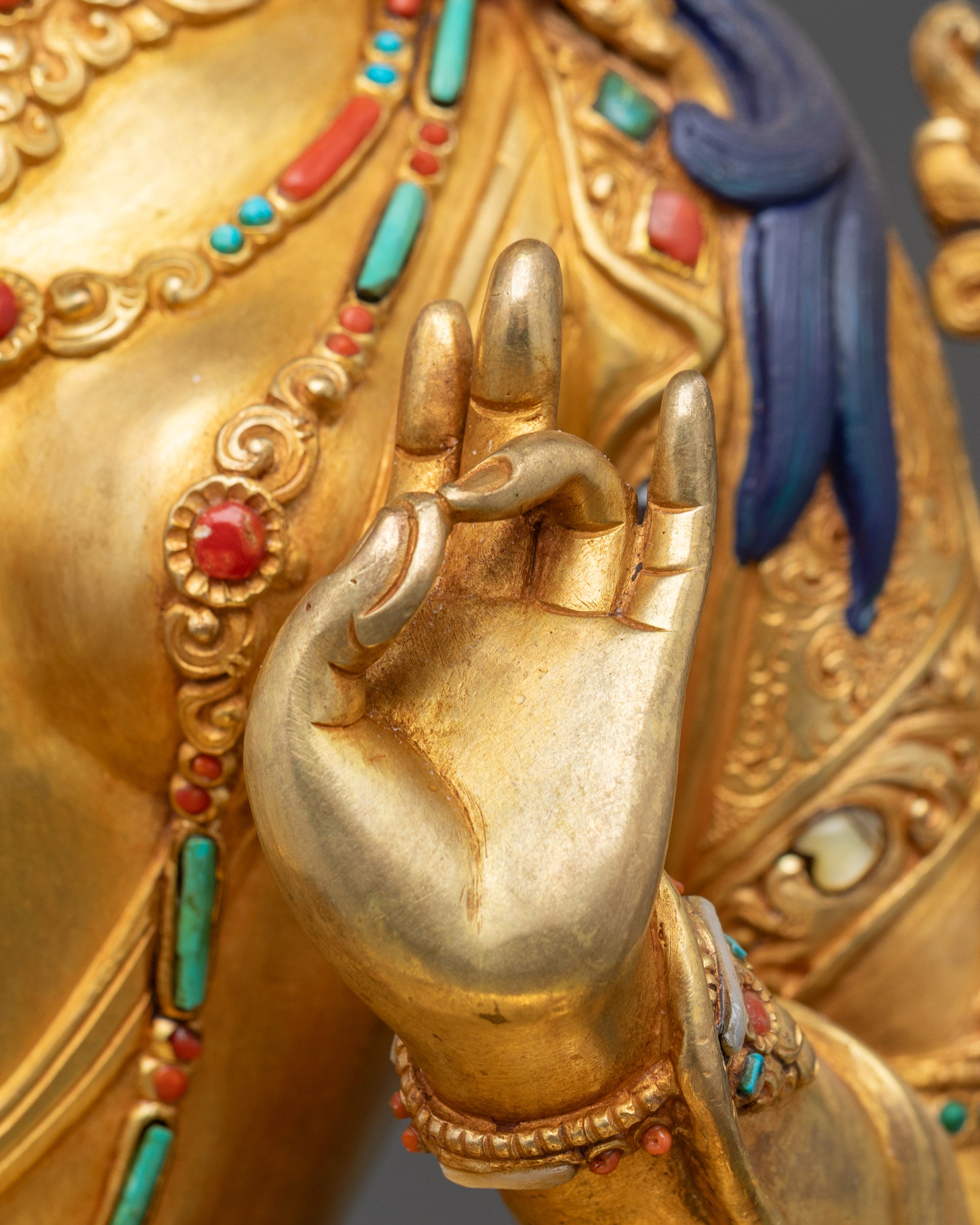 Mother Green Tara Statue- Goddess of Fearlessness and Mercy