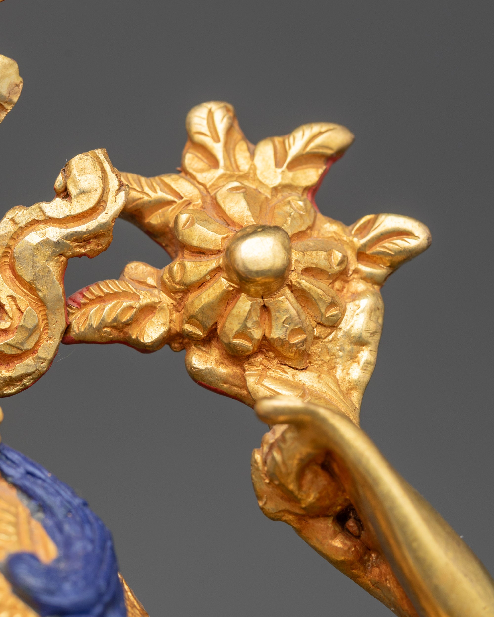 Handcrafted Meditation Sculpture of Chenrezig | Handicrafted Statues