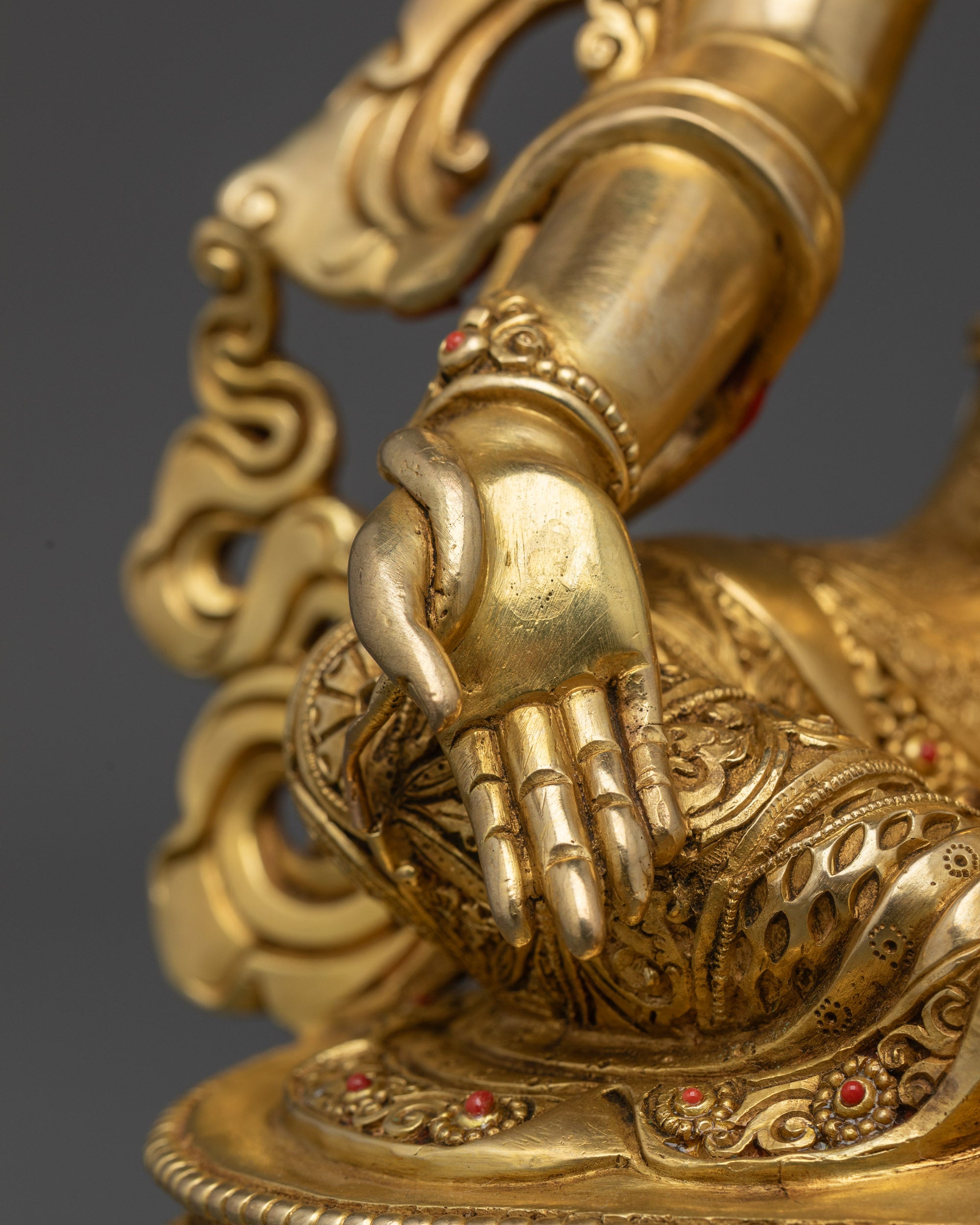 Divine Green Tara Statue | Nepalese Handcrafted Goddess of Compassion