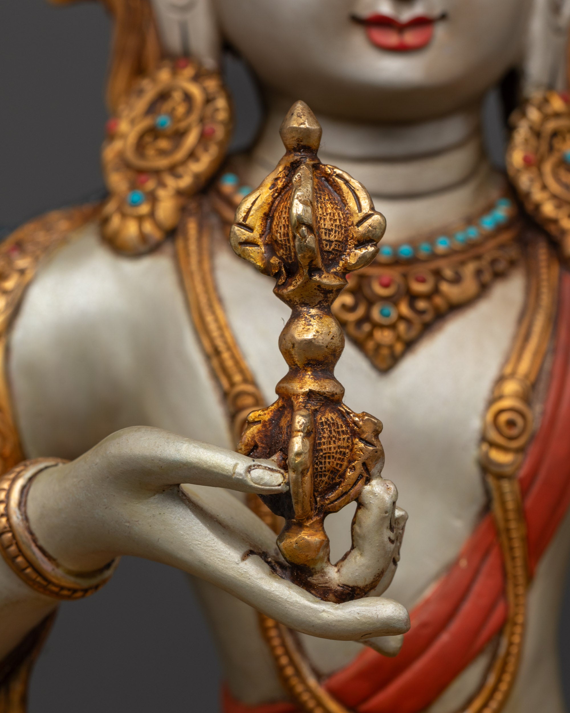 Vajrasattva with Consort Statue for Karma Purification | Himalayan Art