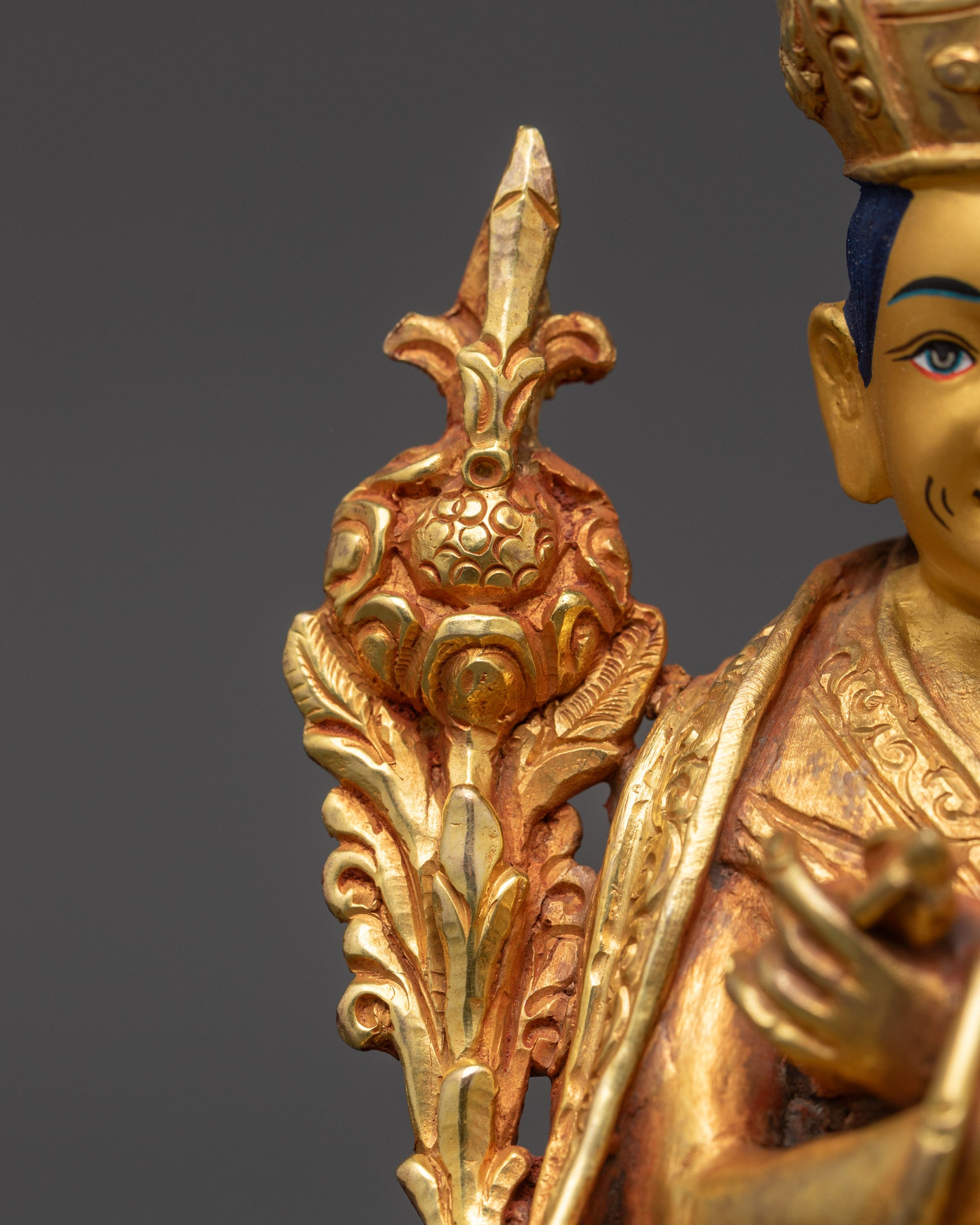 Handmade Guru Karmapa Sculpture | Buddhist Statue for Ritual Practices