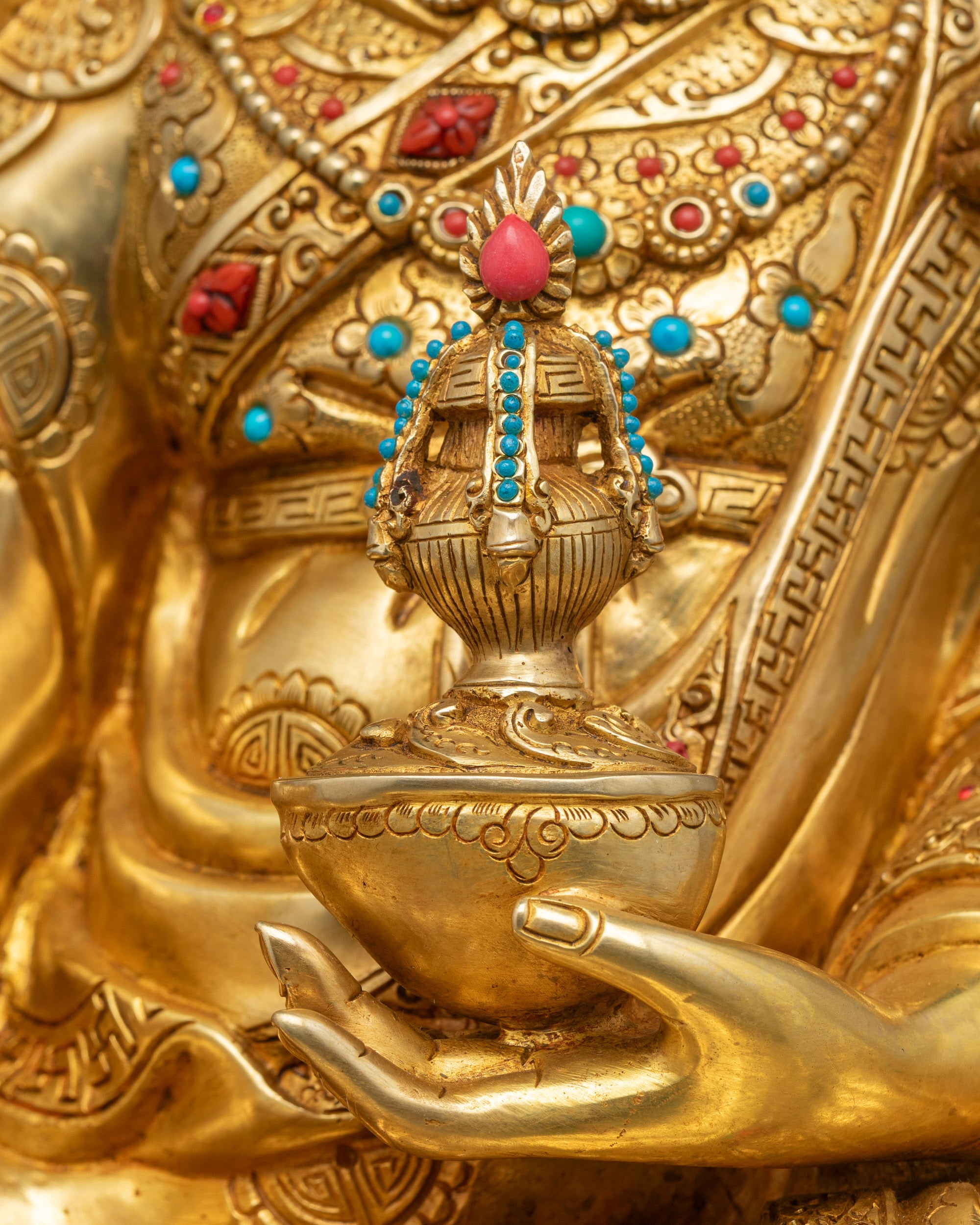 Guru Rinpoche Statue | Padmasambhava Sculpture for Tantric Practices