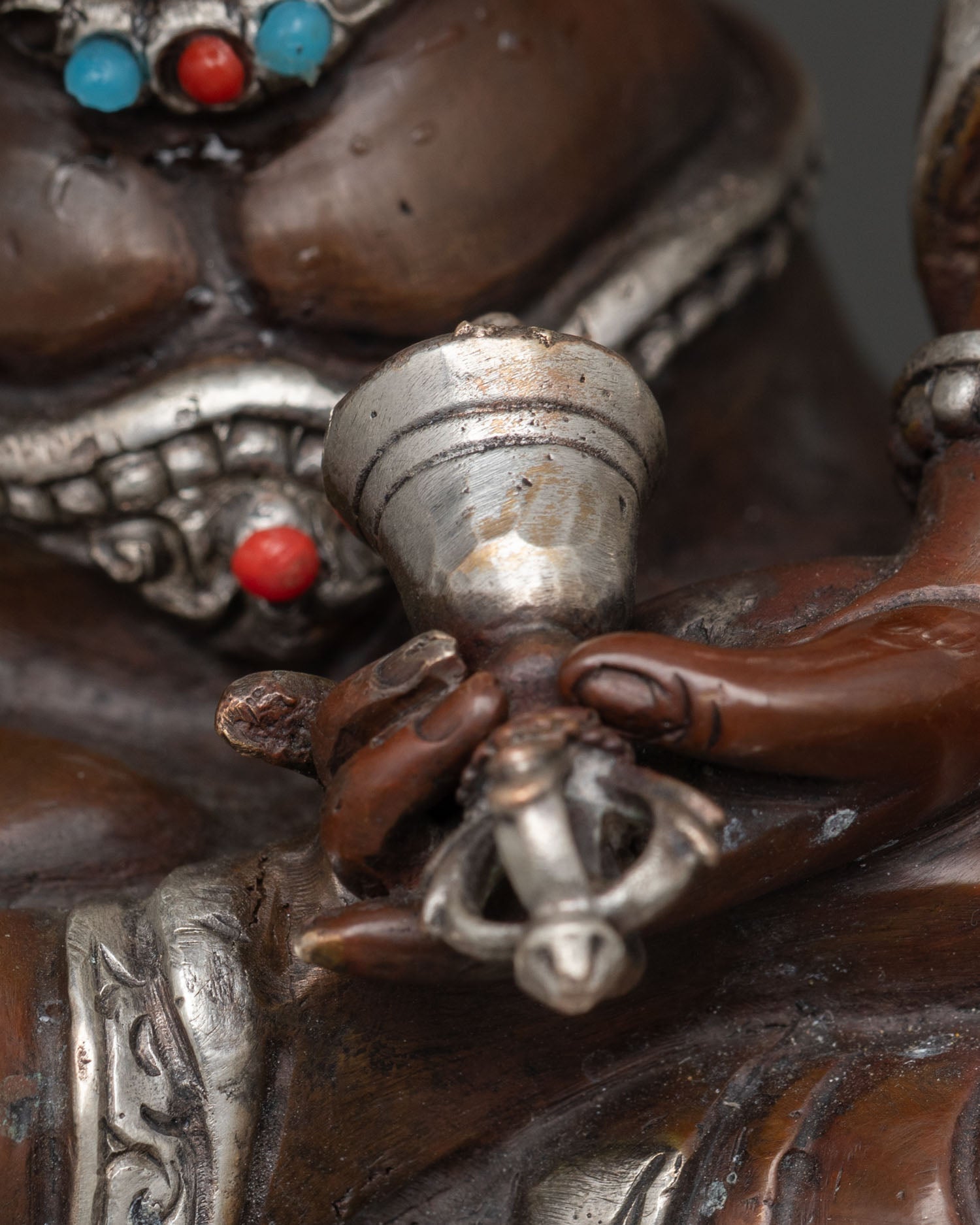 Vajrasattva Statue | Tibetan Vajrayana Purification Deity