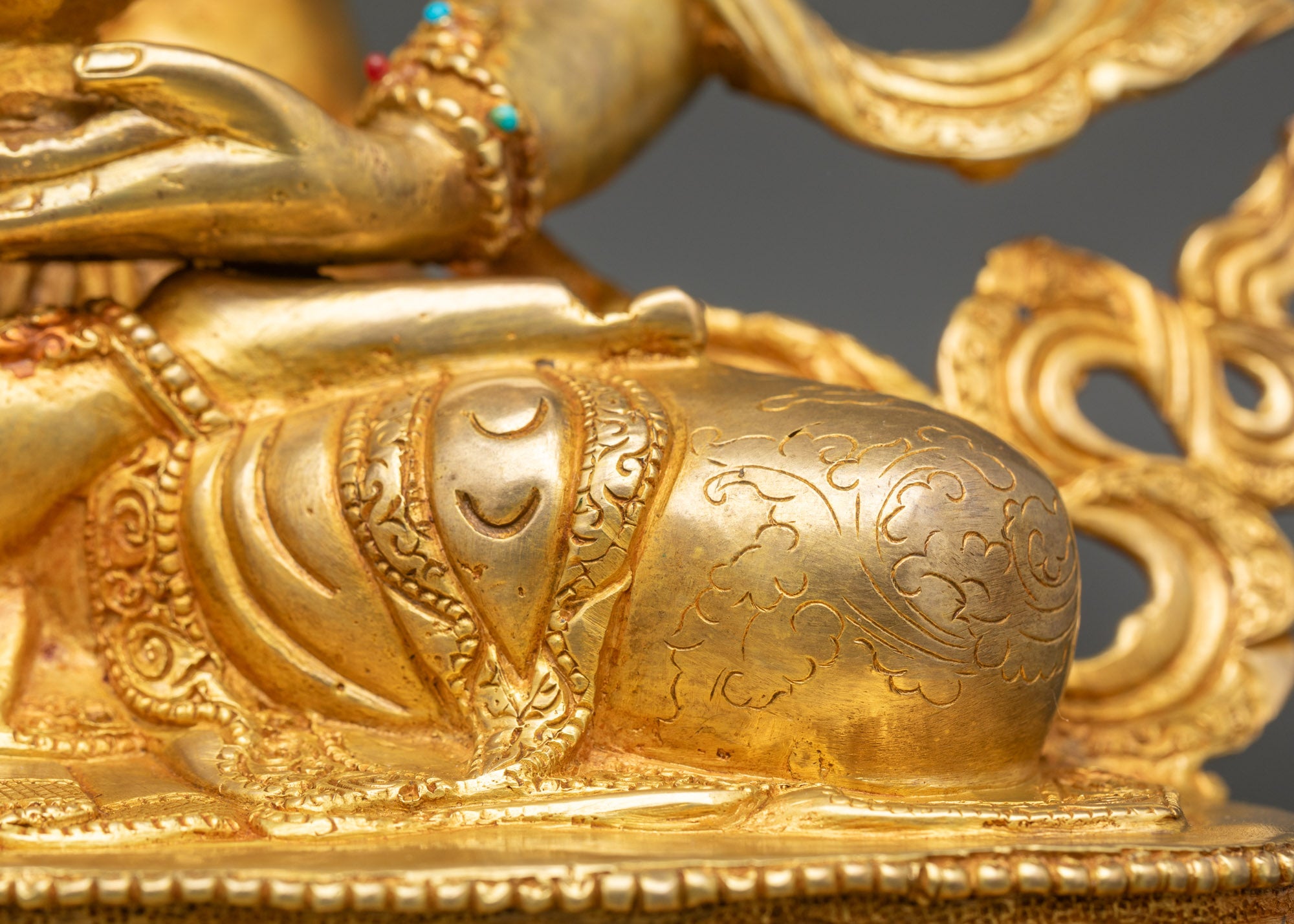 Amitayus Statue | Handmade Long Life Deity Figurine from Nepal
