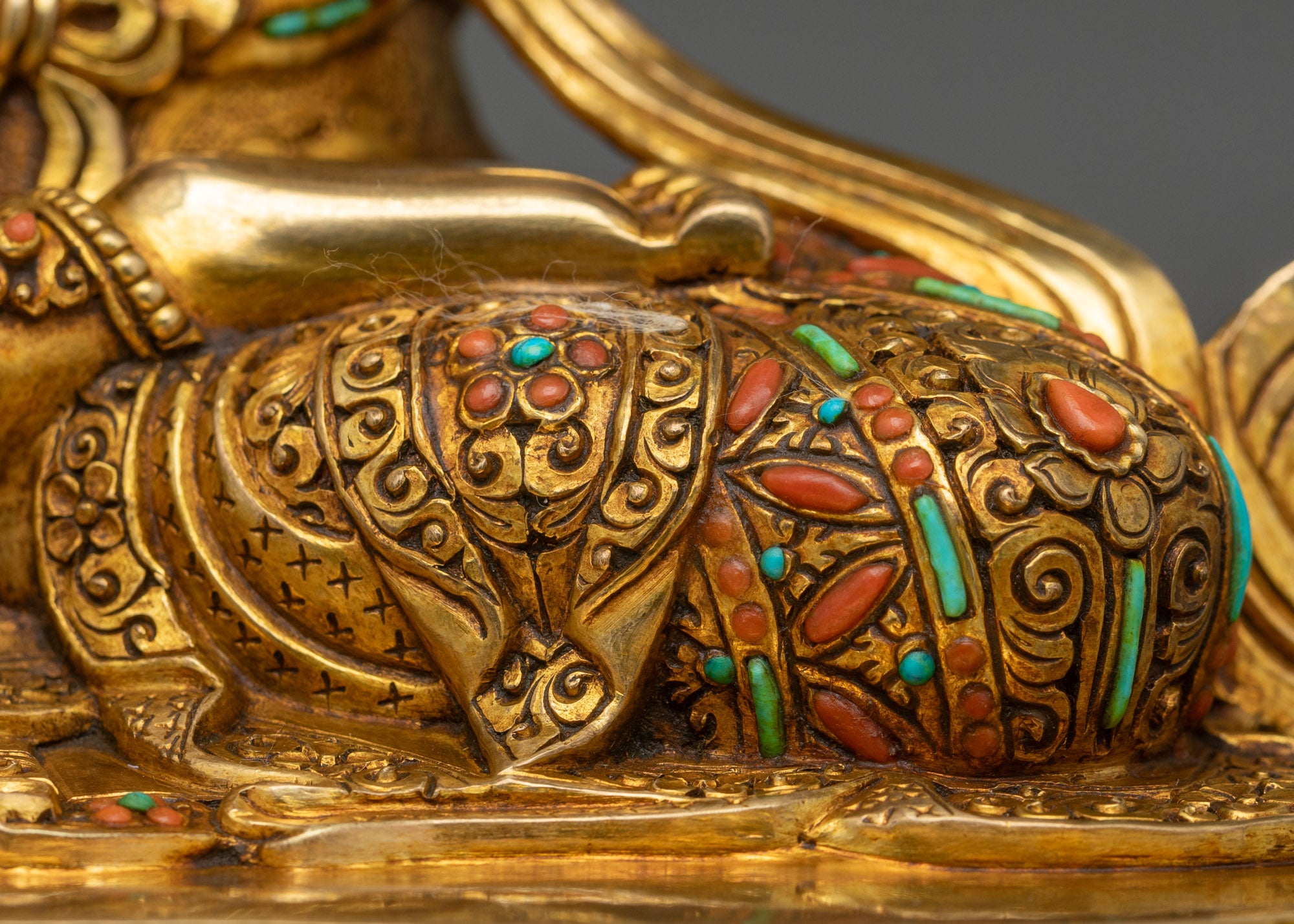 Avalokiteshvara Figurine | Handcrafted Himalayan Devotional Art