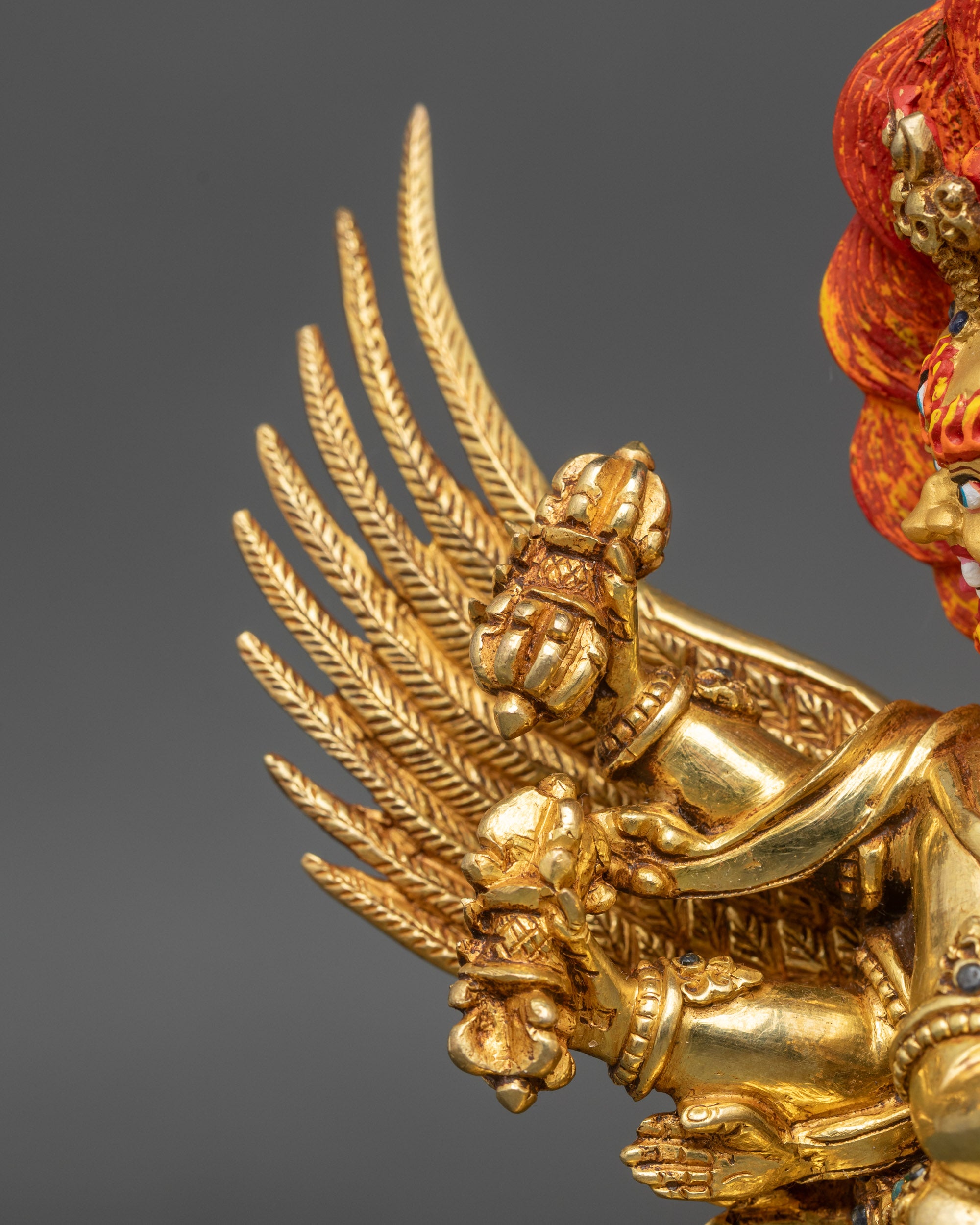 Tibetan Vajrakilaya Statue | Buddhist Figurine for Ritual & Blessings