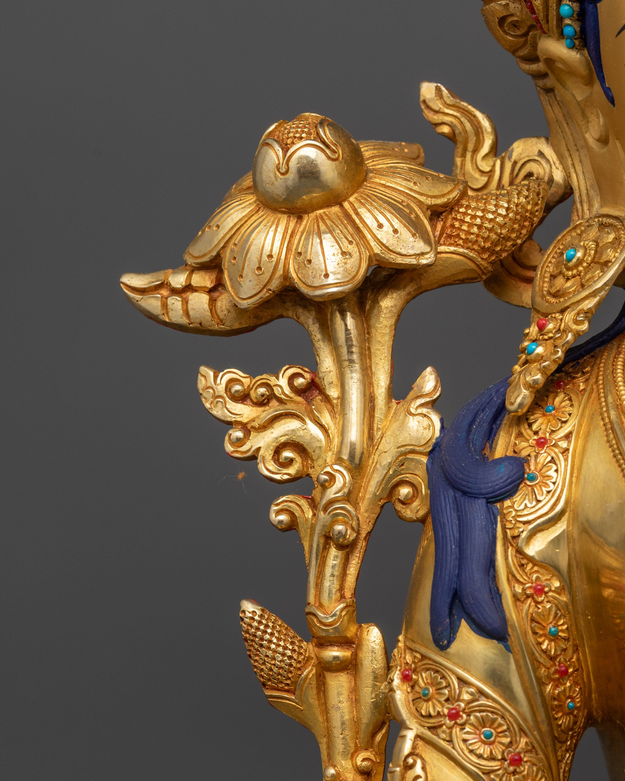 Female Bodhisattva White Tara Statue | Goddess of Compassion and Serenity